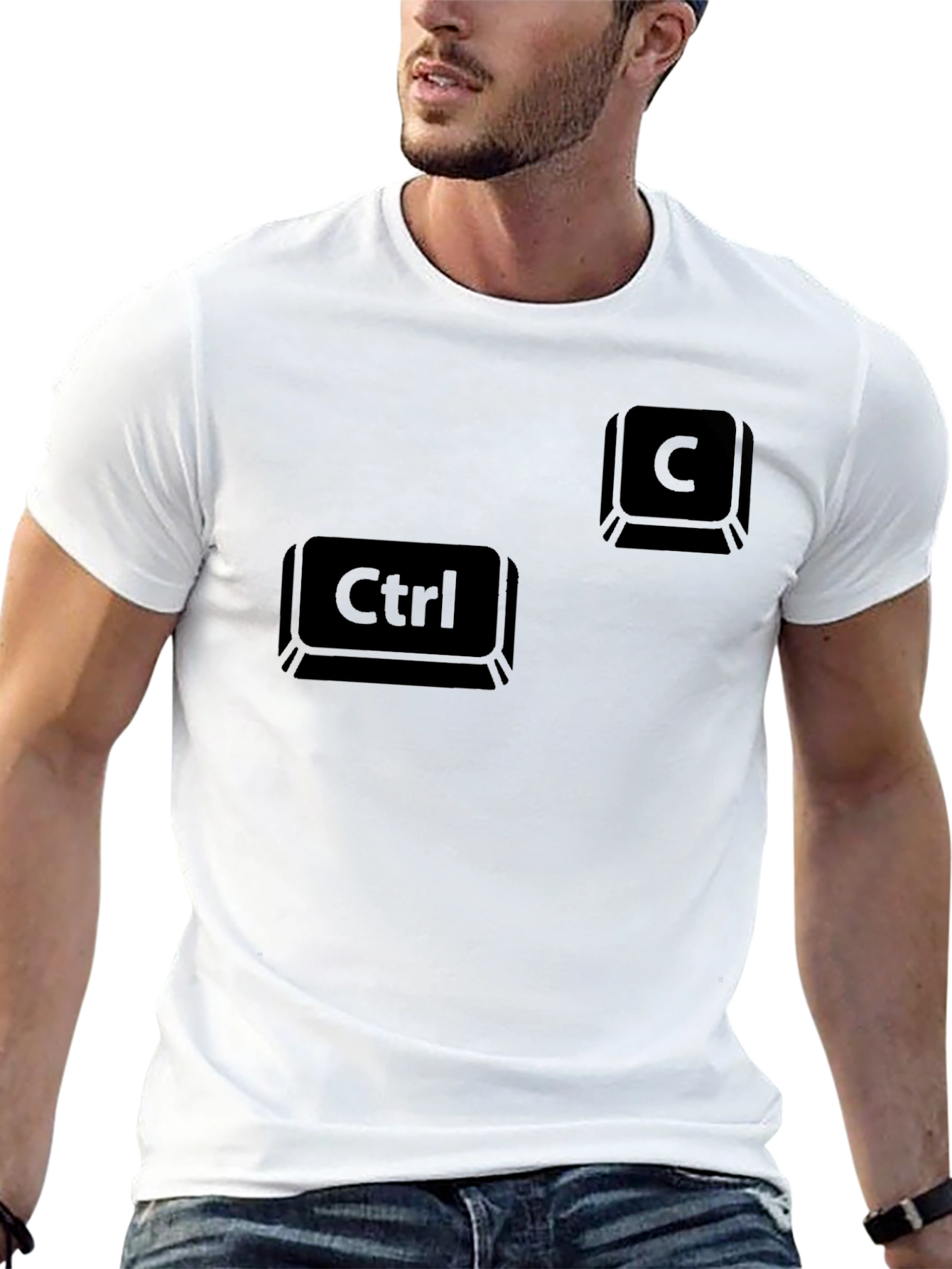 Ctrl+C T-Shirt - Copy and Paste Programmer Tee
