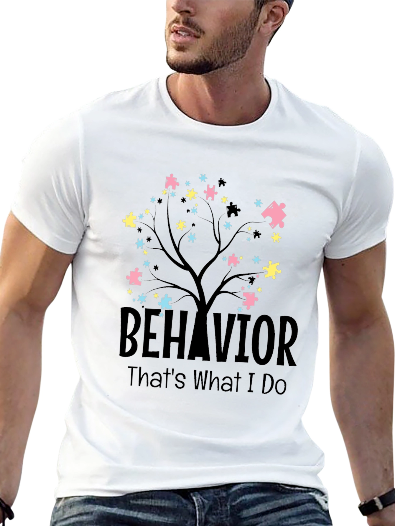 Behavior Tree Autism Awareness T-Shirt