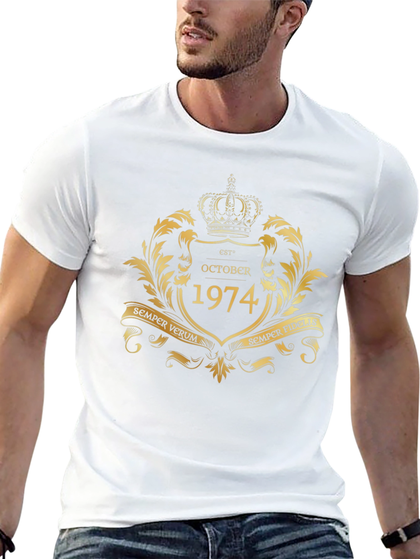 October 1974 Gold Emblem T-Shirt