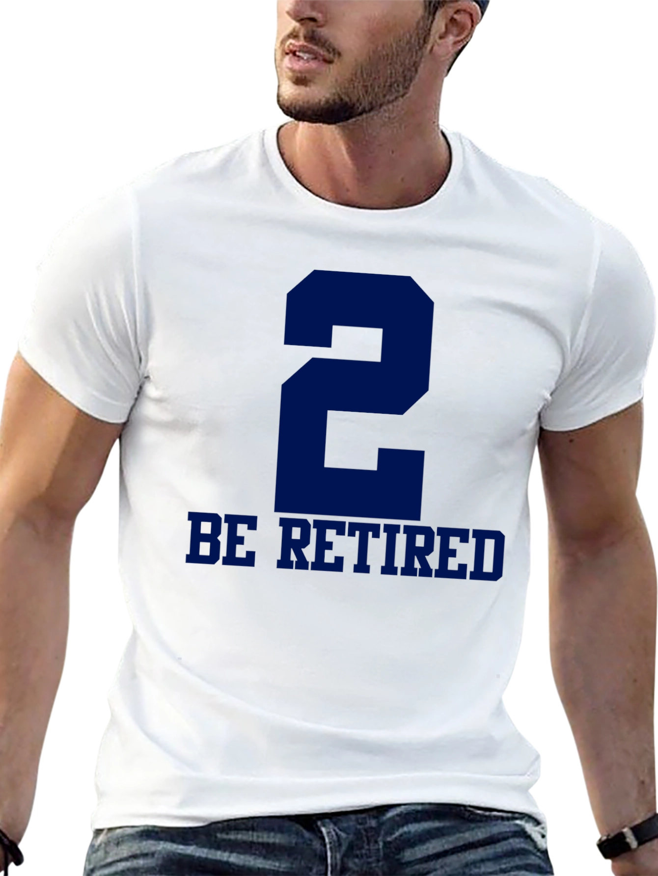 Funny Retired Jersey Number 2 T-Shirt
