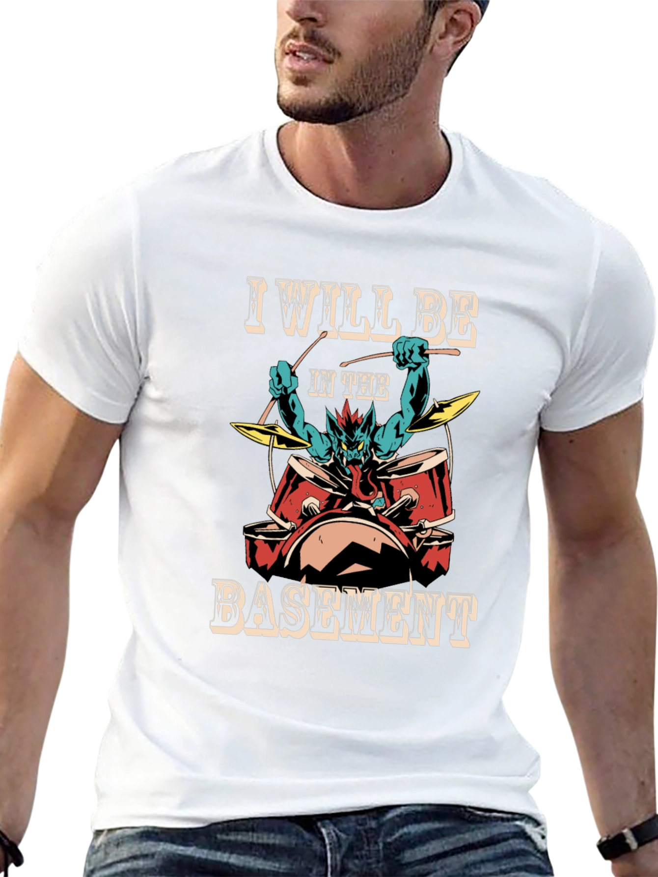 I Will Be In The Basement T-Shirt