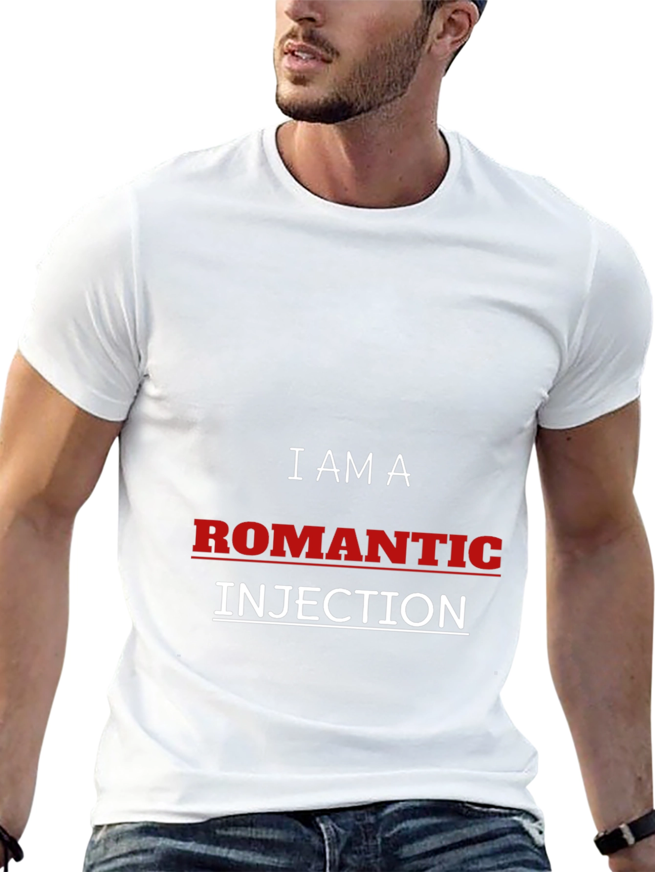 Romantic Injection T-Shirt Funny Graphic Tee