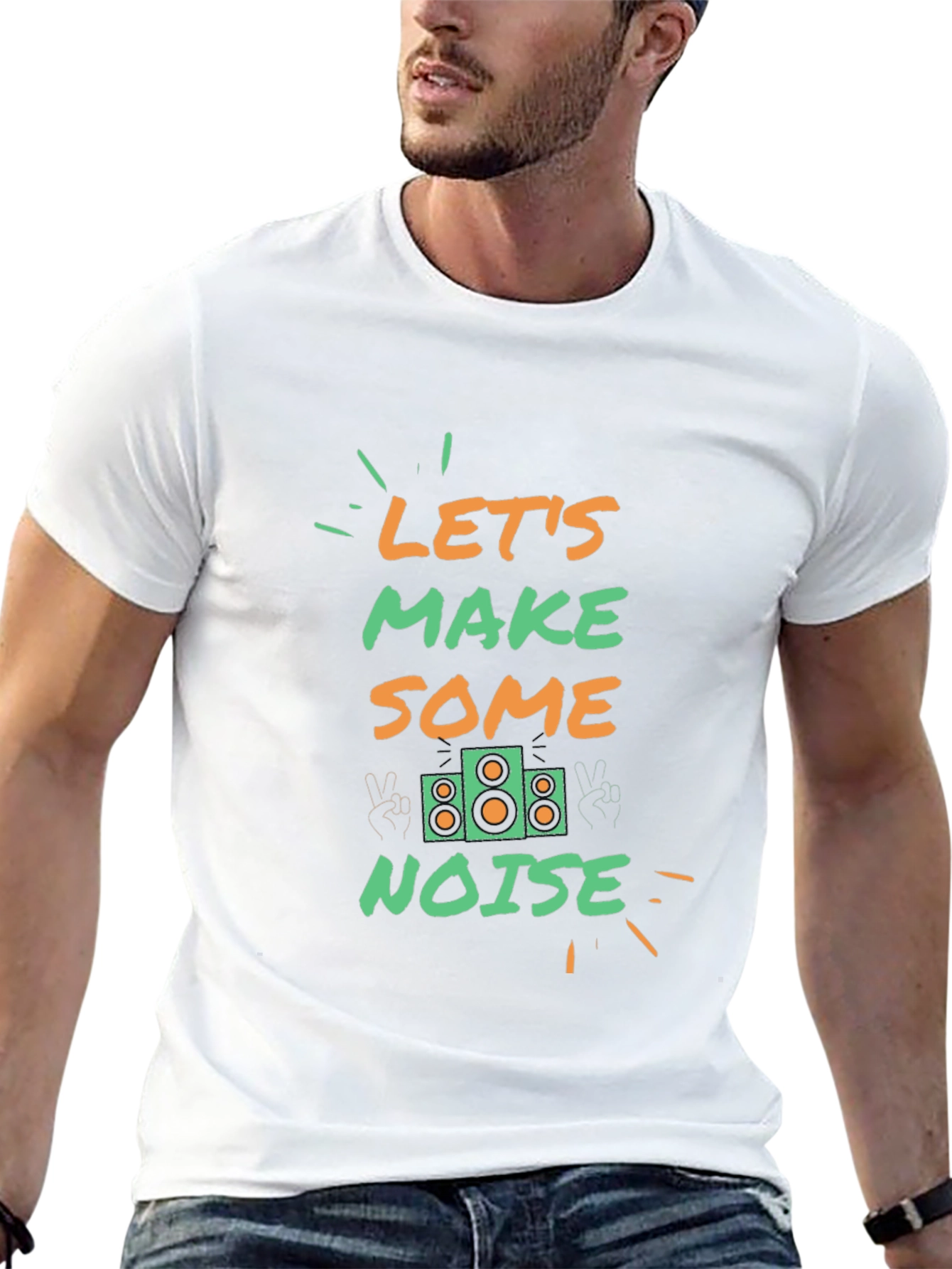 Lets Make Some Noise Graphic Tee