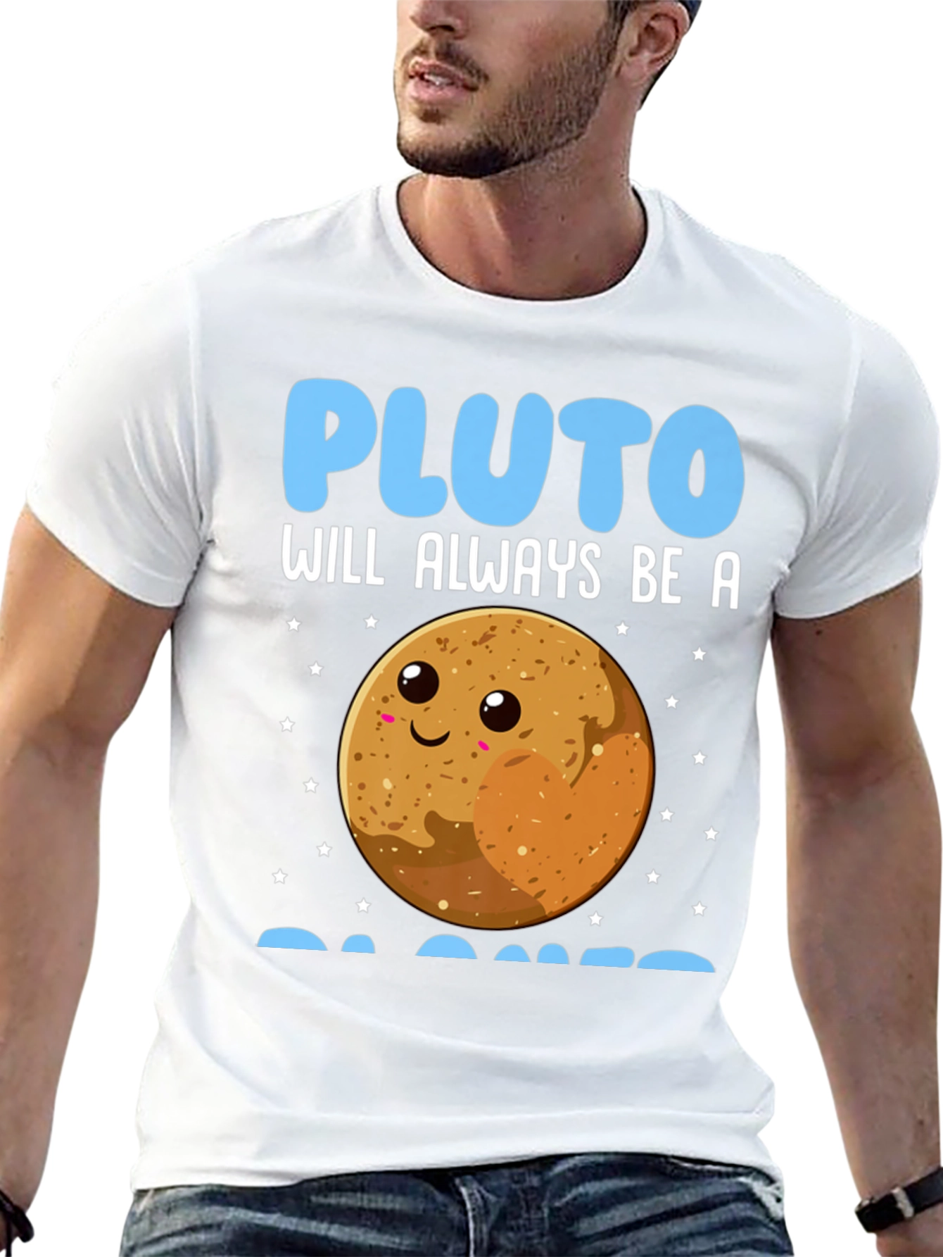 Pluto Always Be A Planet Graphic Tee