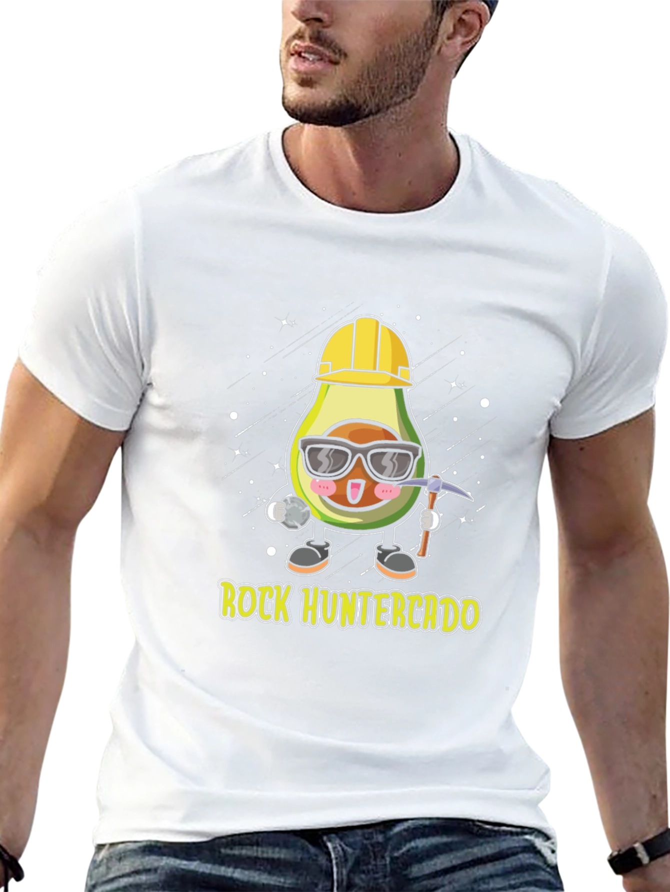 Rock Huntercado T-Shirt - Avocado Miner Tee