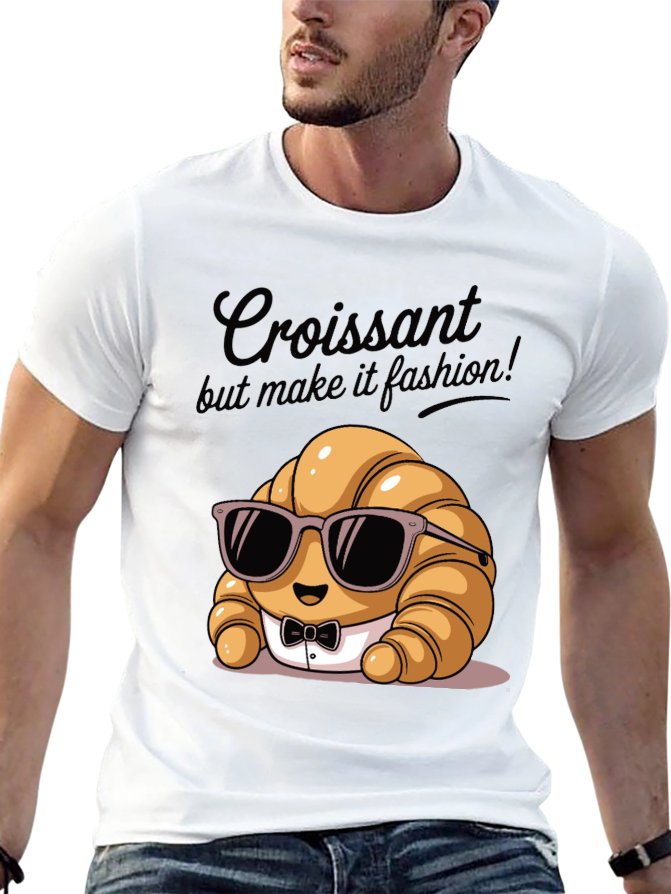 Croissant Fashion T-Shirt