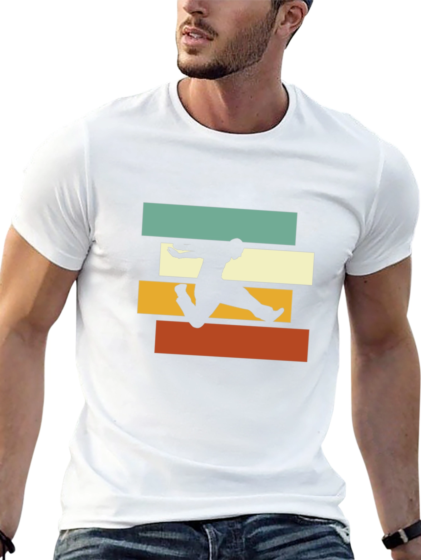 Retro Athlete Graphic Tee