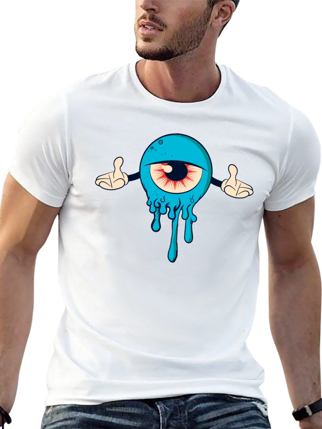 Eyeconic Graphic Tee - Black