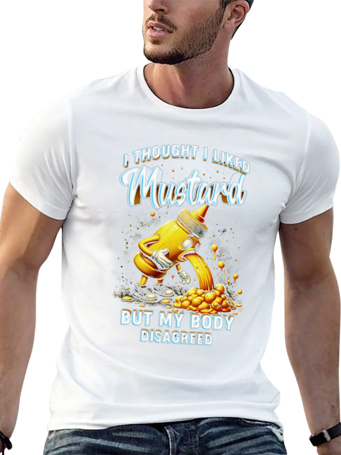 Funny Mustard Graphic Tee