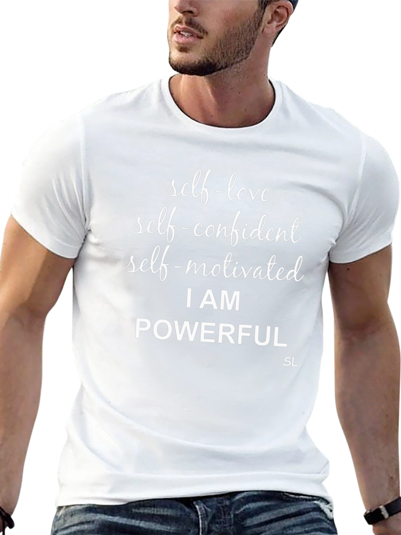 Self-Love Powerful Motivational Graphic Tee