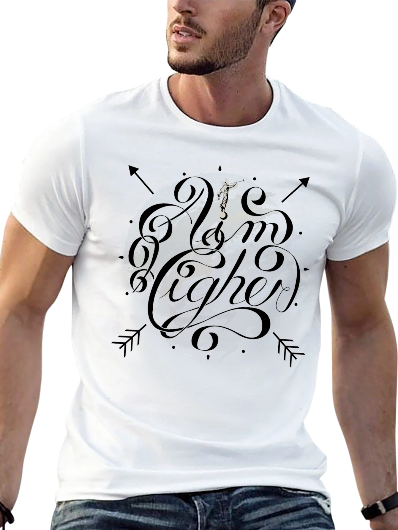 No More Higher Black Graphic Tee
