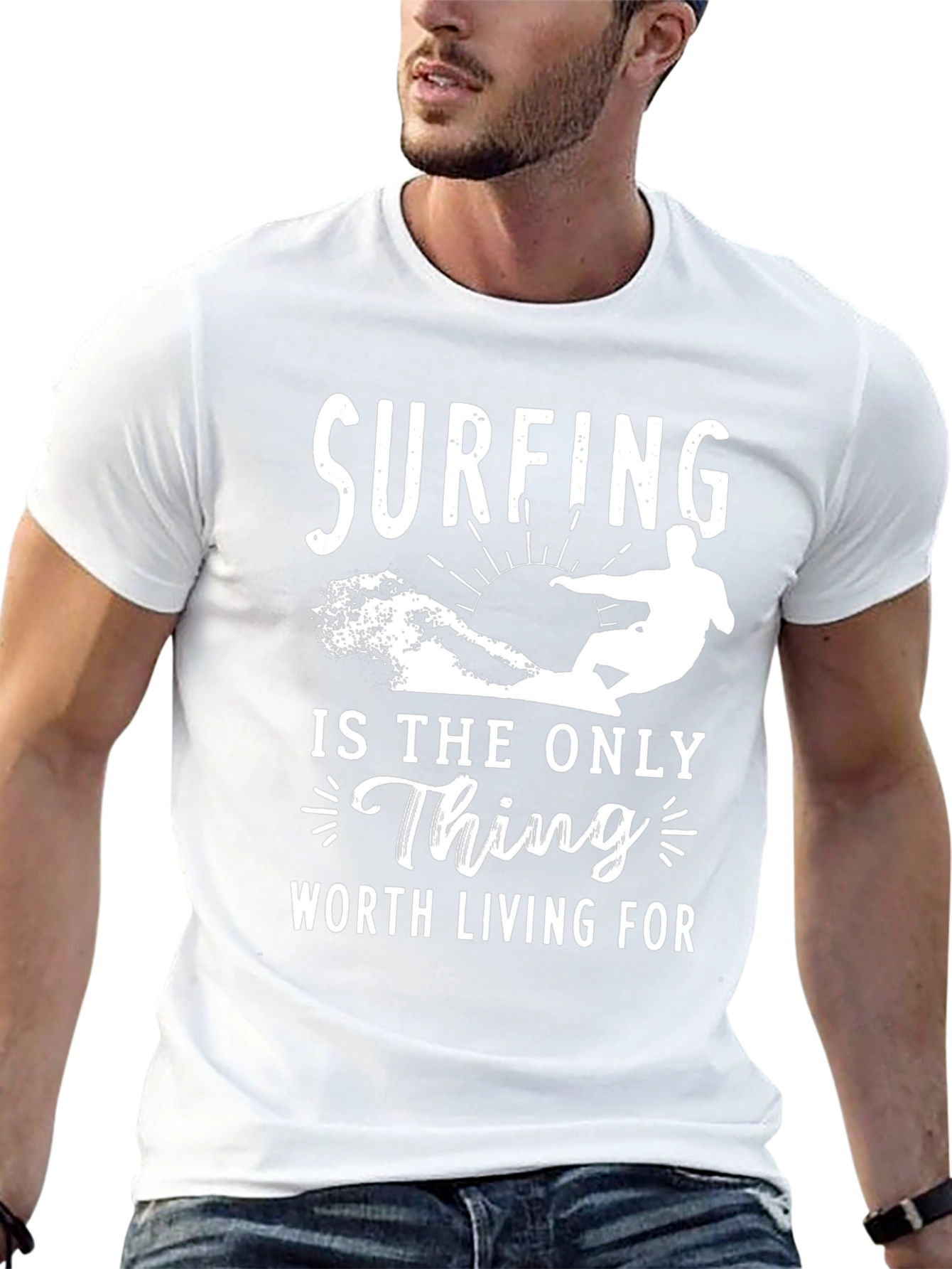 Surfing is the Only Thing T-Shirt