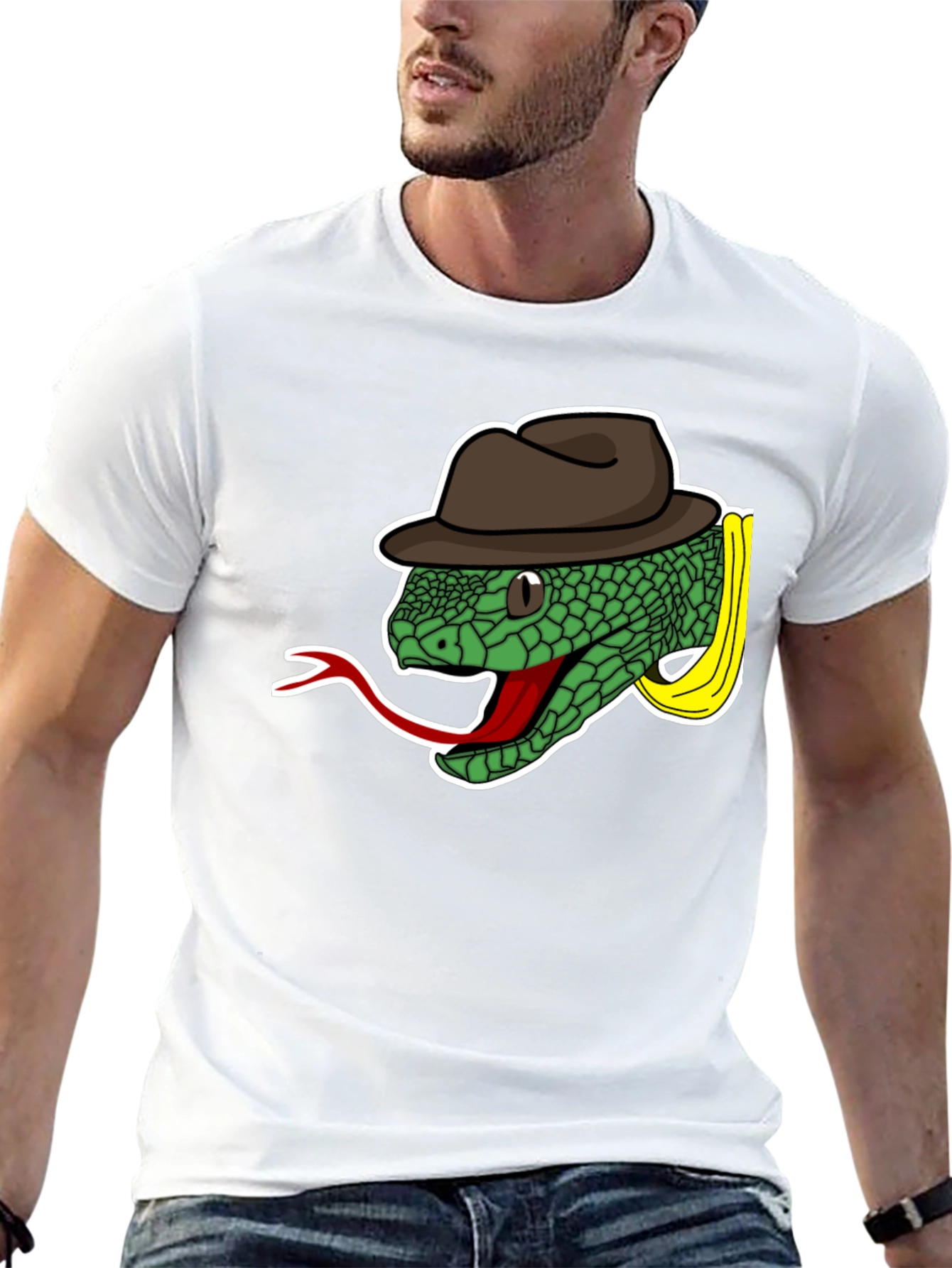 Snake with Fedora T-Shirt