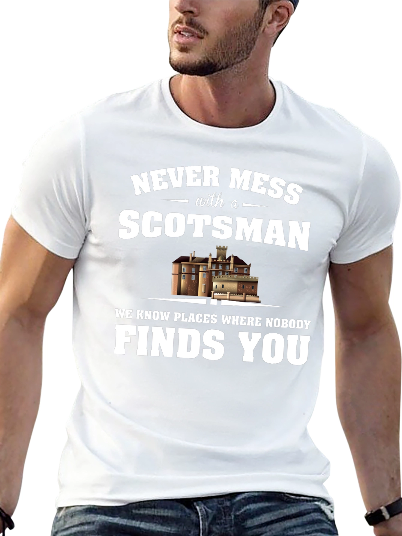 Never Mess with a Scotsman Graphic Tee