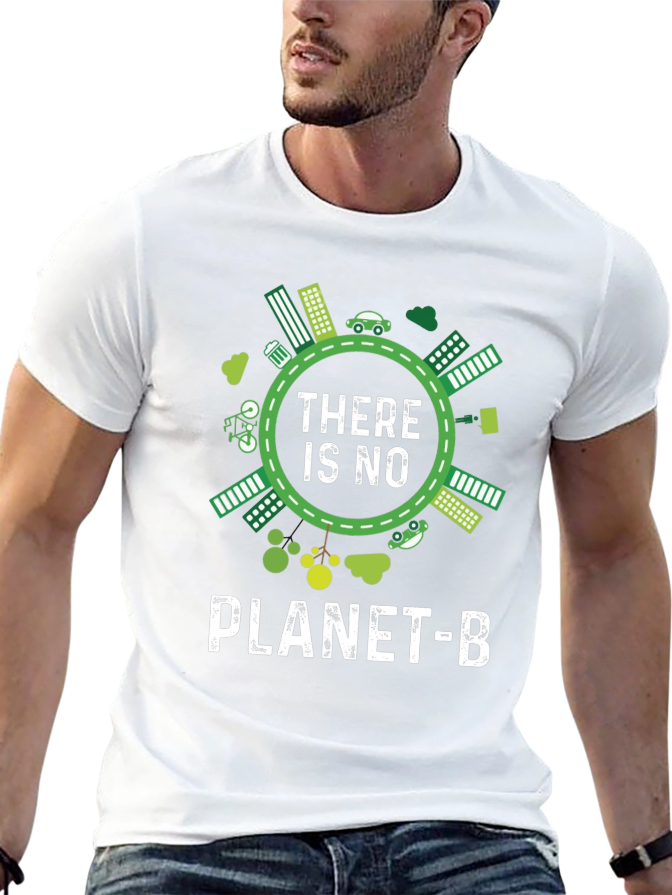 Eco-Friendly No Planet B Graphic T-Shirt