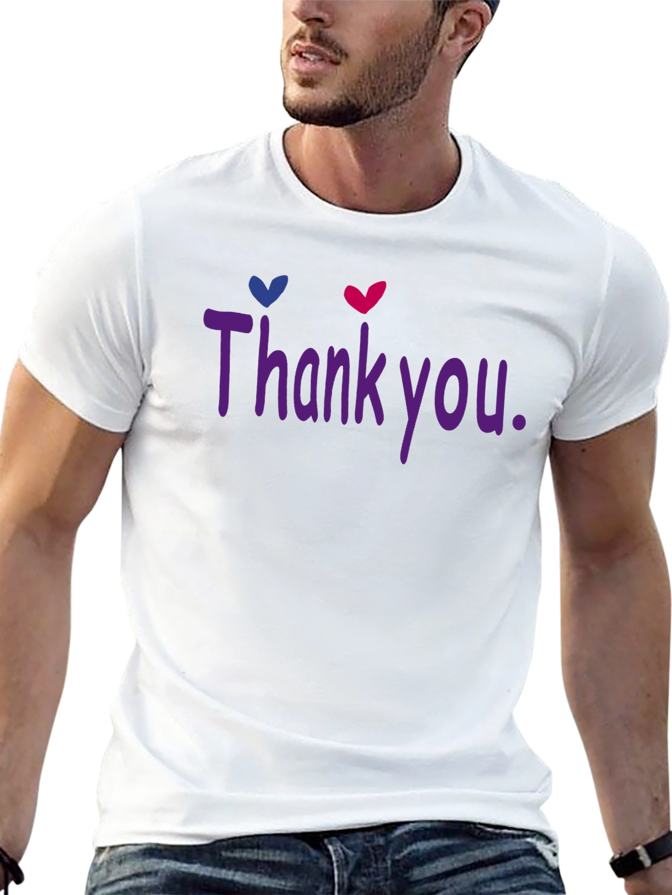 Thank You Bisexual Pride Graphic T-Shirt