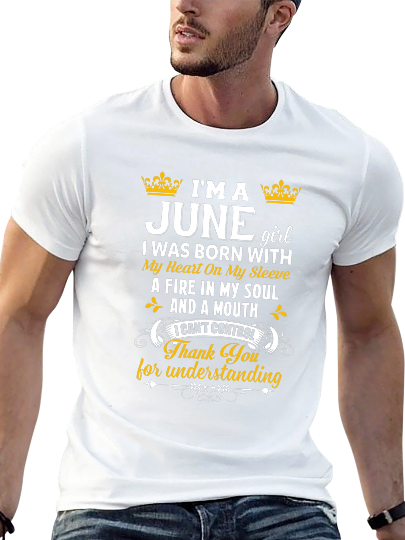 Im A June Girl Graphic Tee
