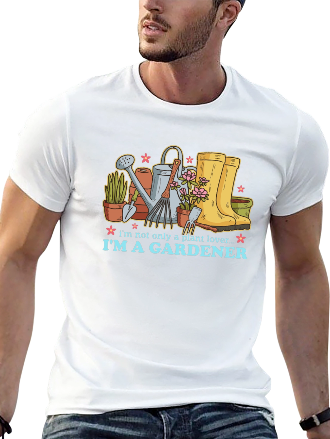 Gardener Plant Lover Graphic T-Shirt