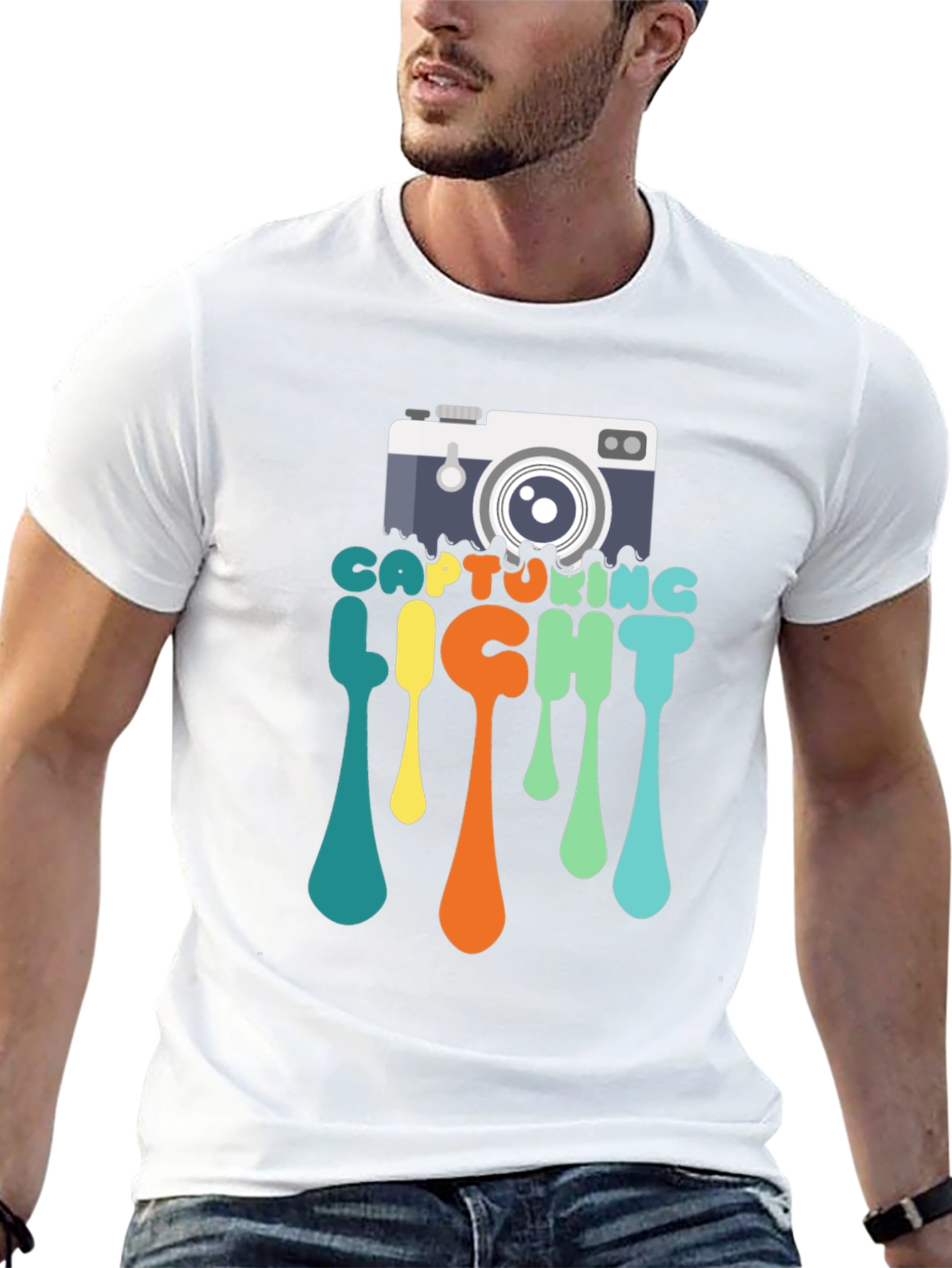 Capturing Light T-Shirt - Camera Design