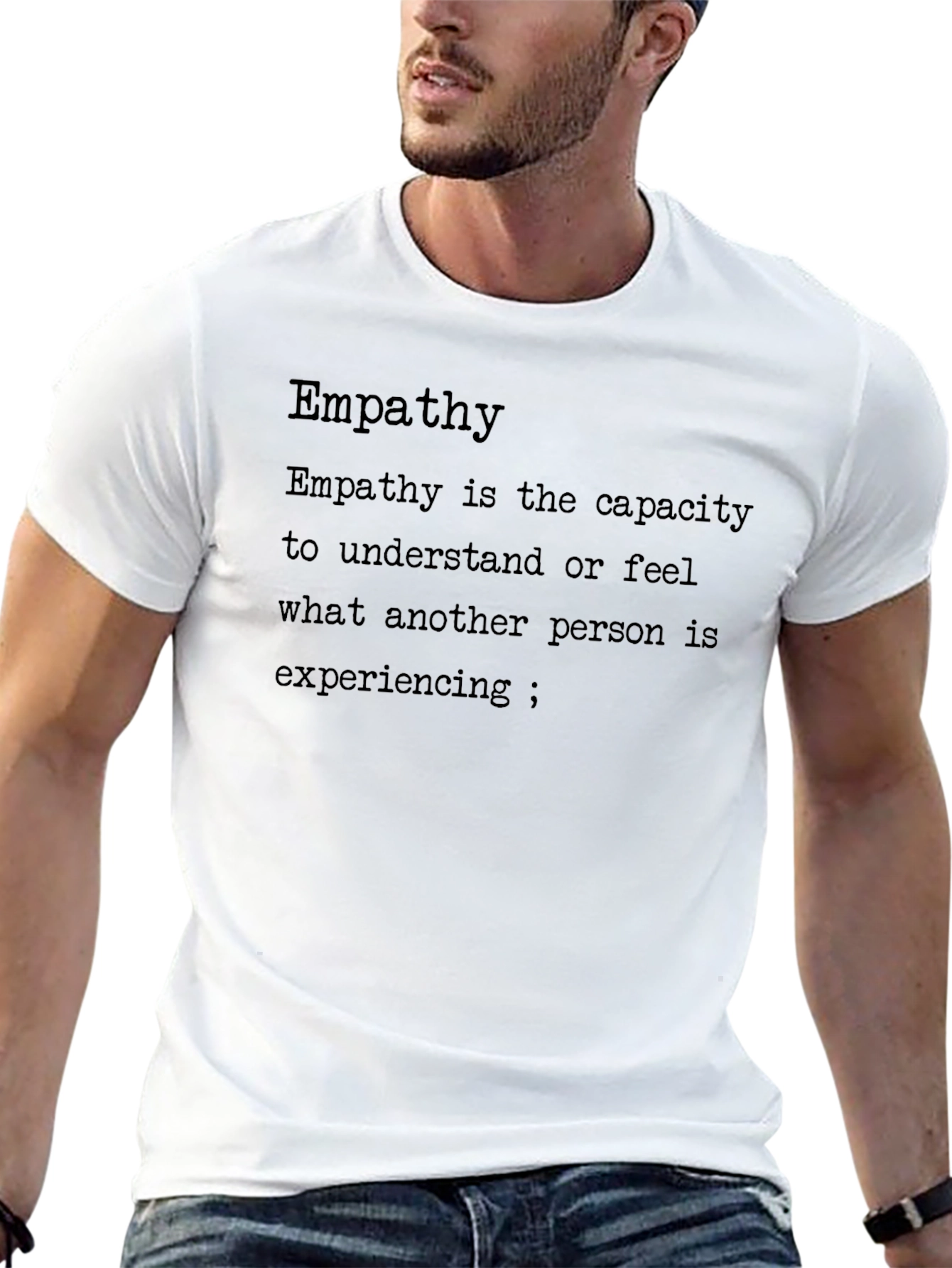 Empathy Definition Black T-Shirt