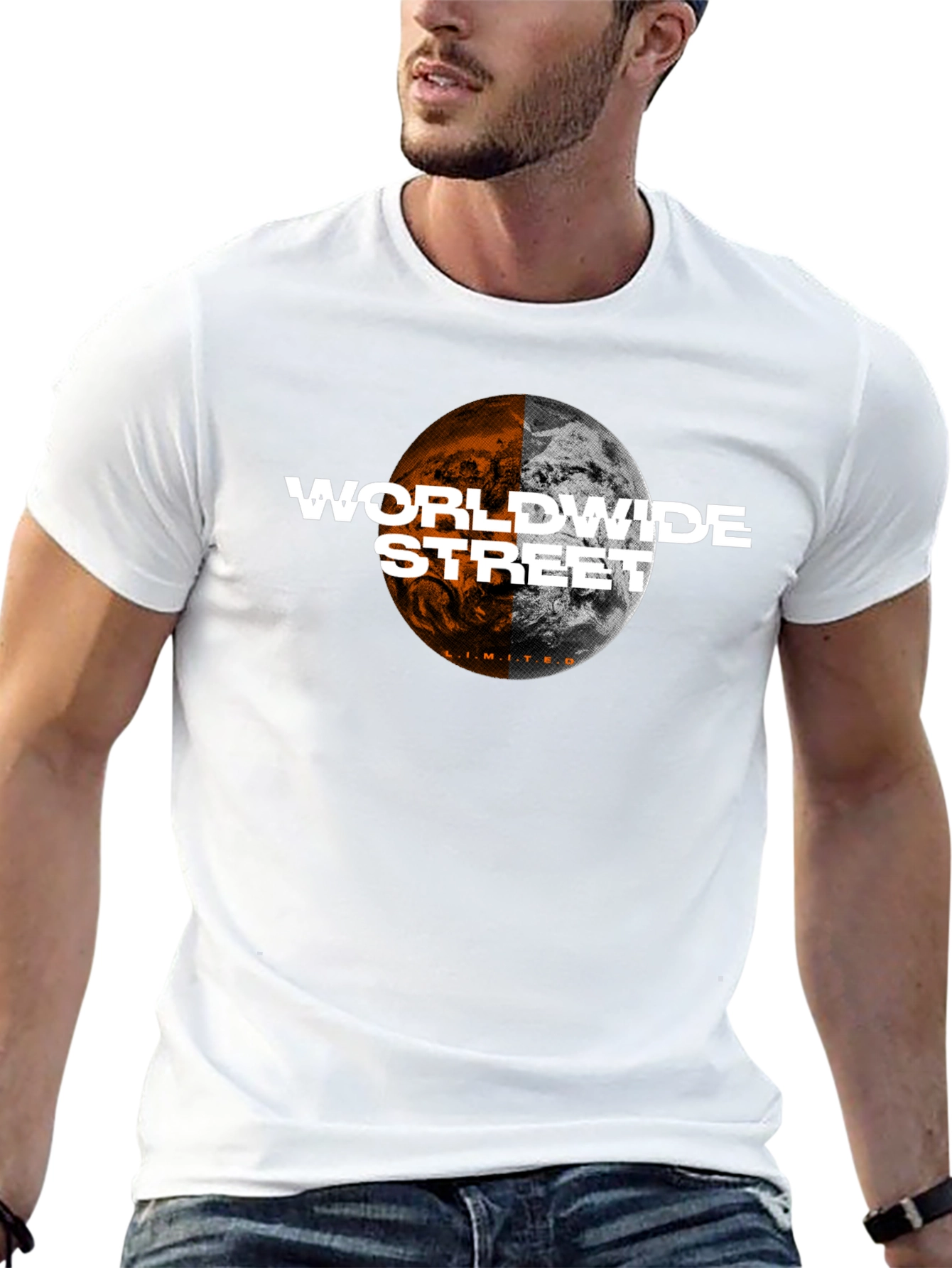 Worldwide Street Graphic T-Shirt