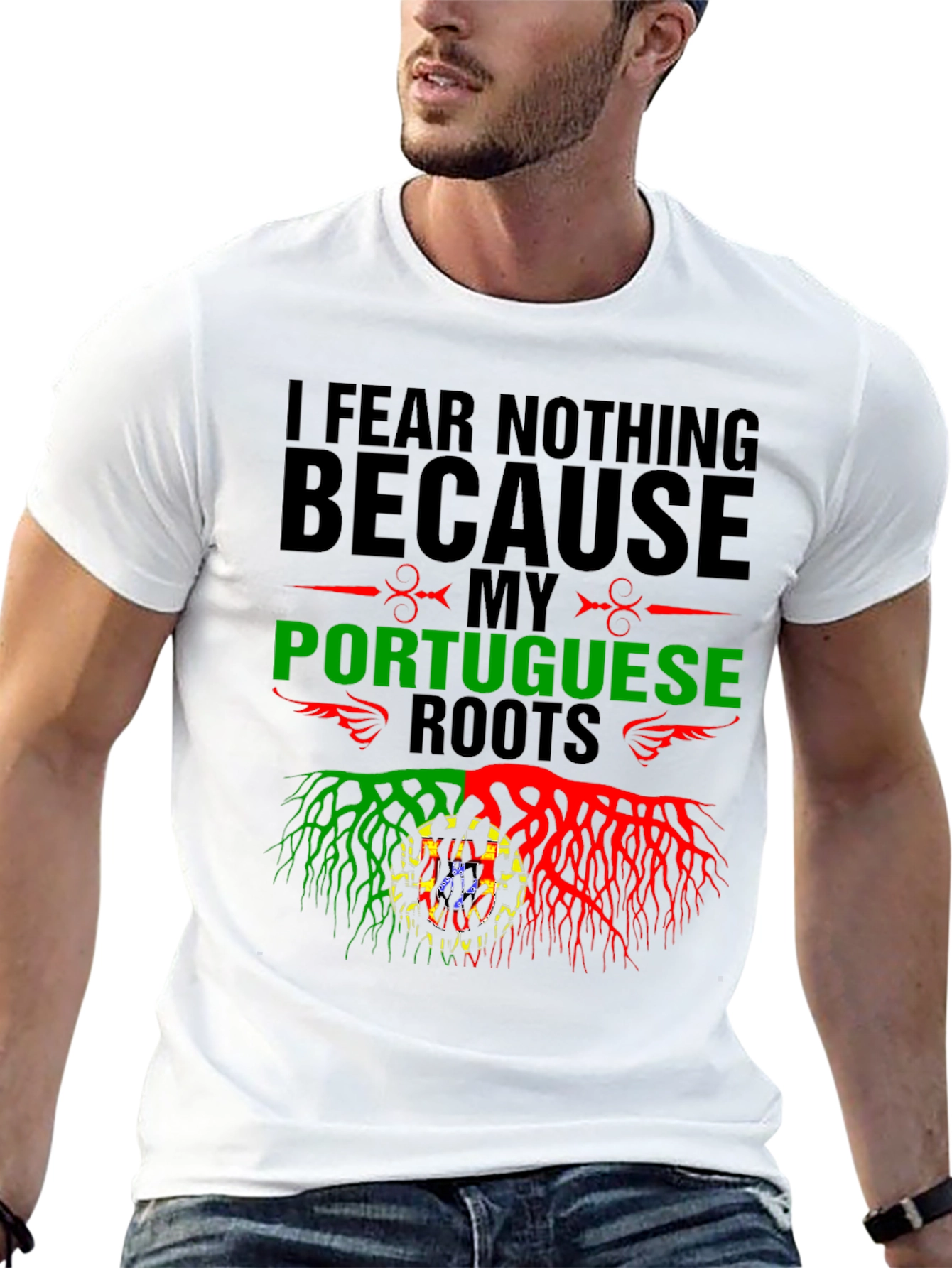 Portuguese Roots T-Shirt - I Fear Nothing