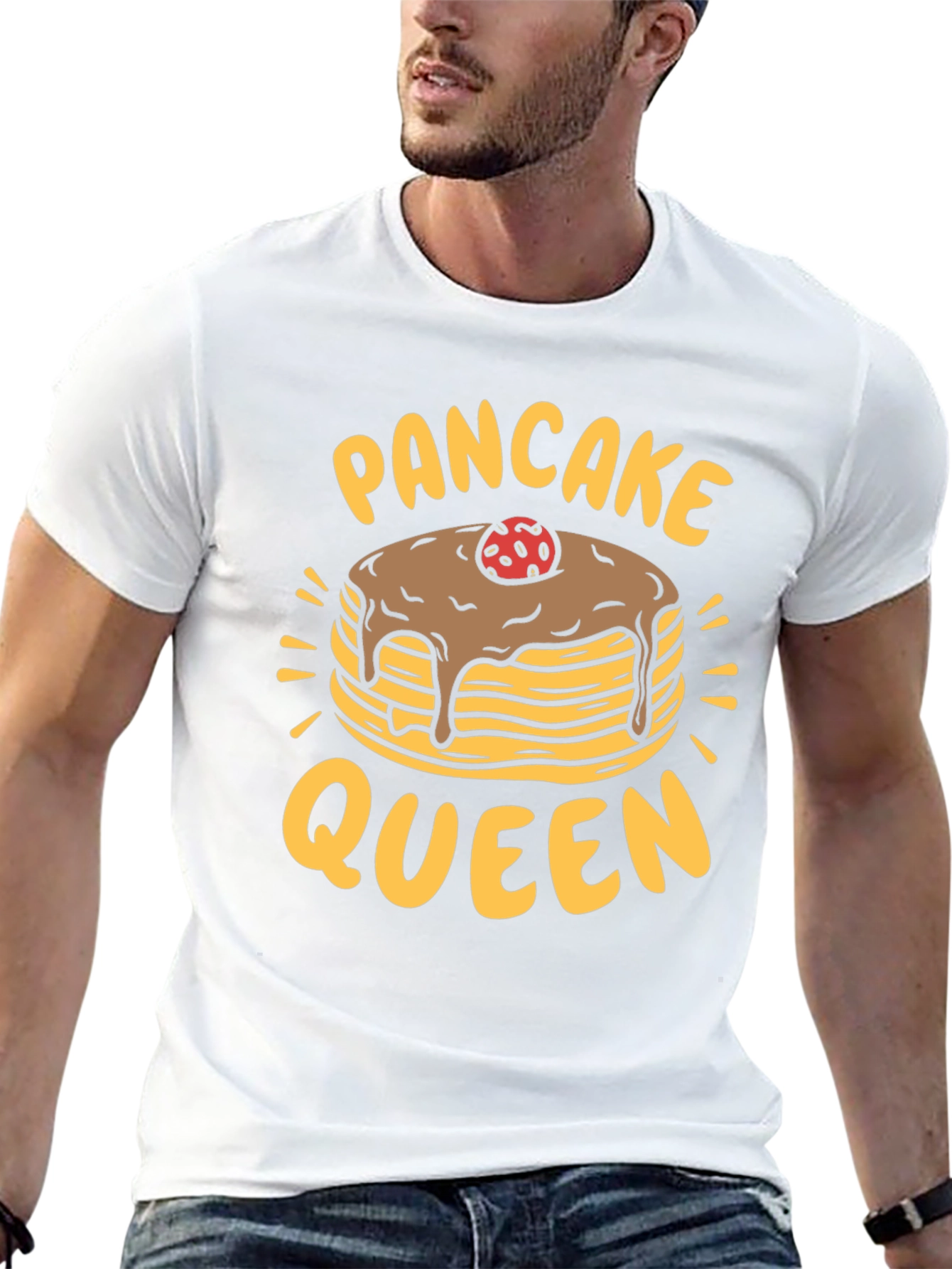Pancake Queen Graphic T-Shirt - Foodie Fashion