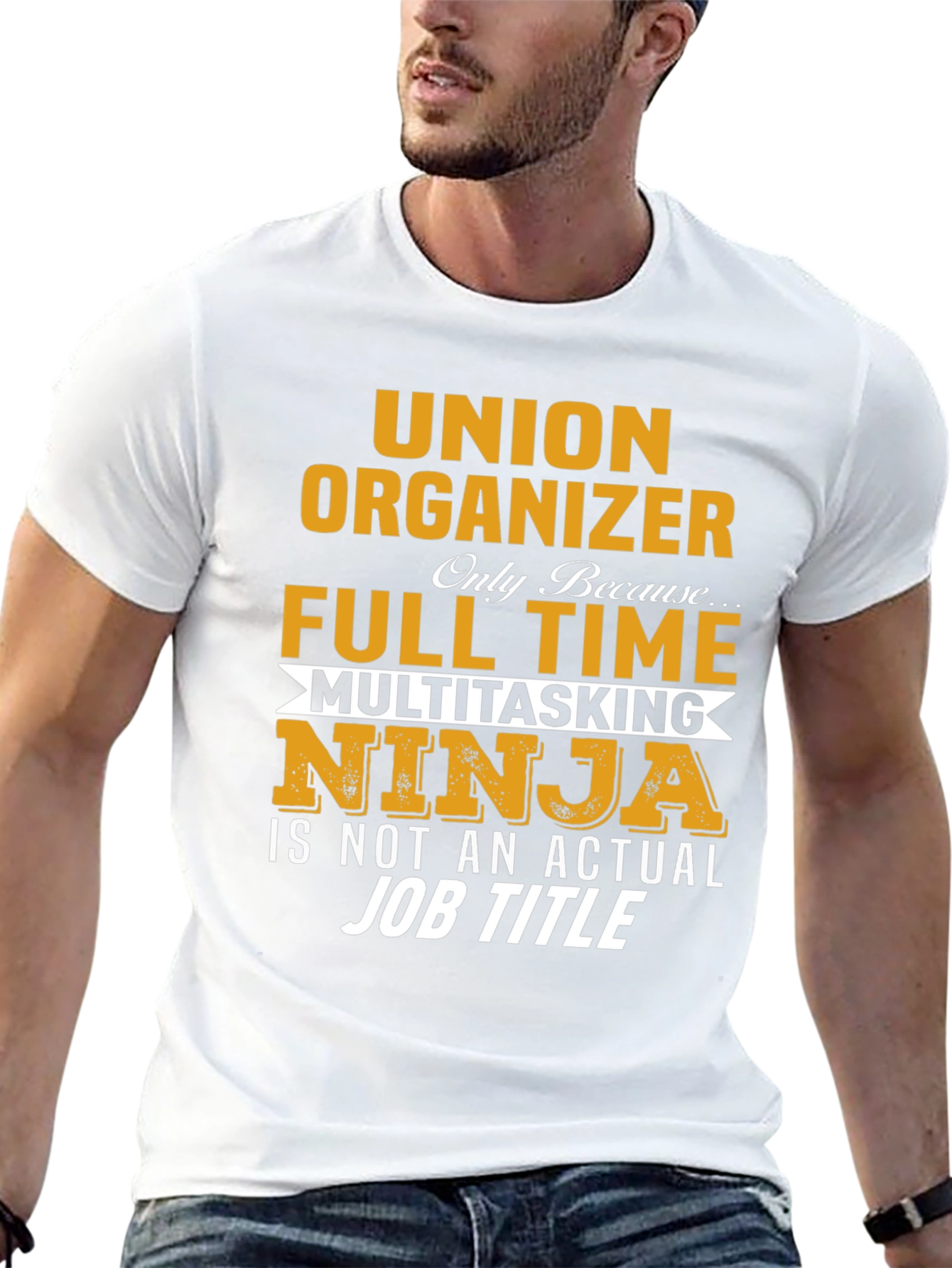 Union Organizer Multitasking Ninja Graphic T-Shirt