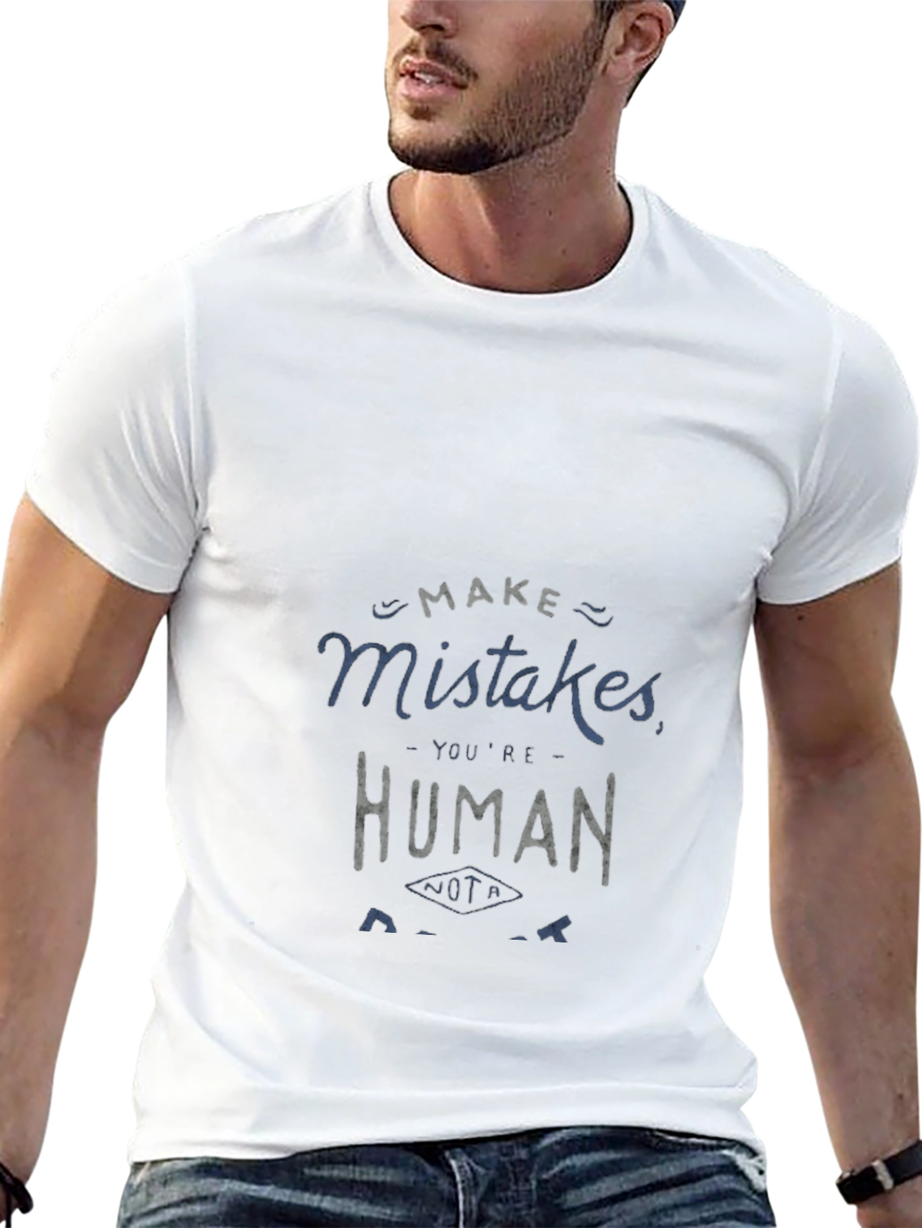 Make Mistakes T-Shirt - Human Graphic Tee