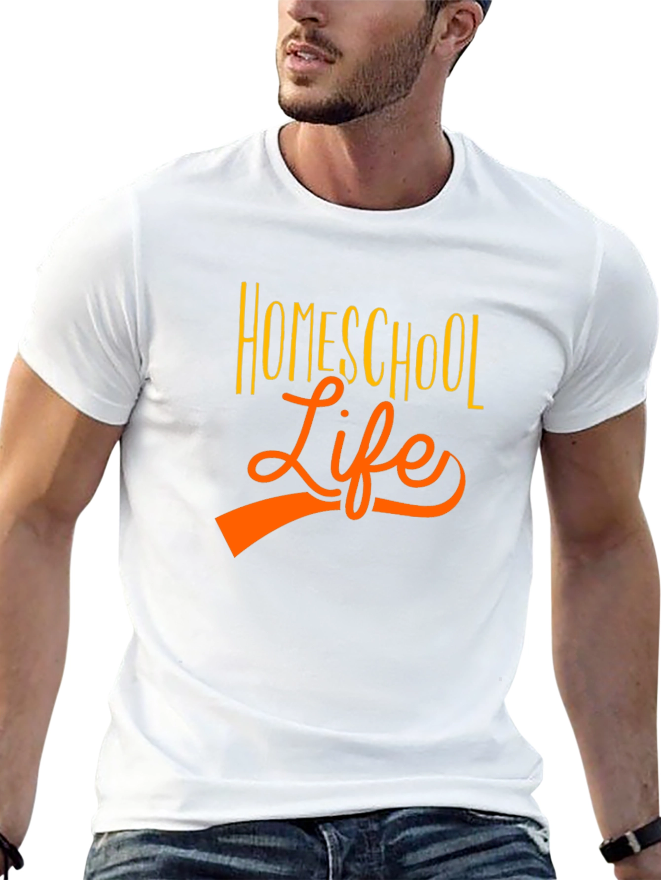 Homeschool Life T-Shirt - Black Casual Tee