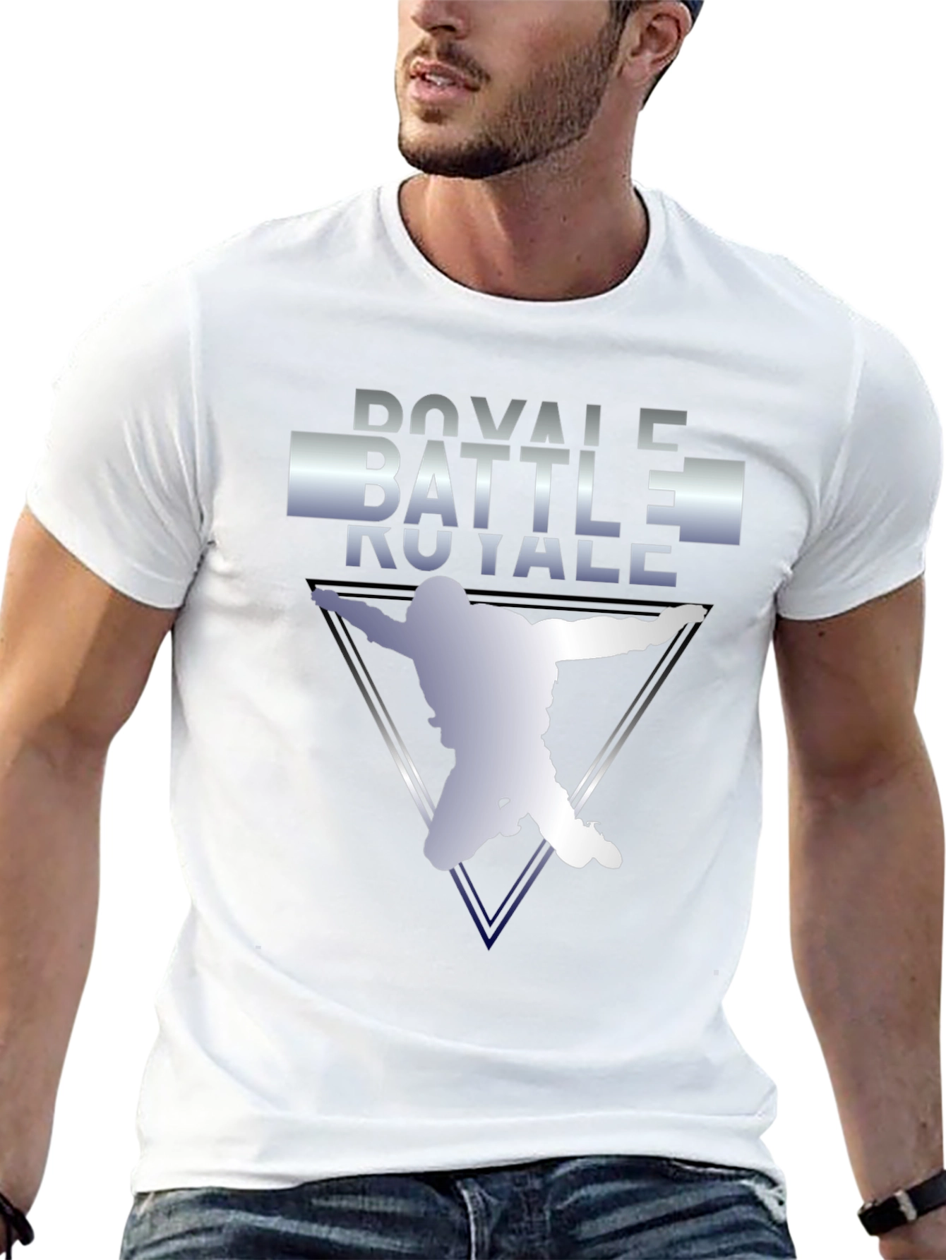 Battle Royale Graphic T-Shirt - Black