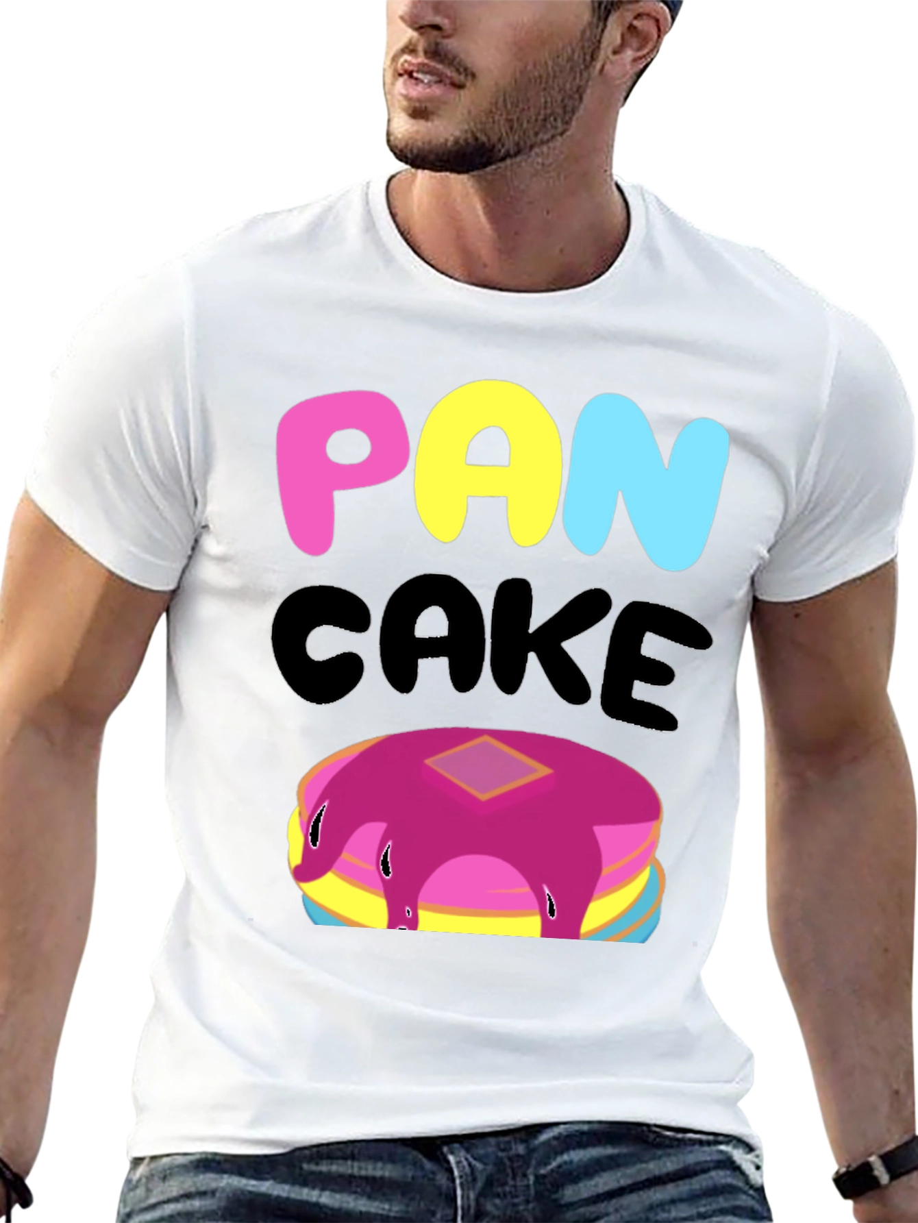 Pan Cake T-Shirt - Fun and Unique Graphic Tee