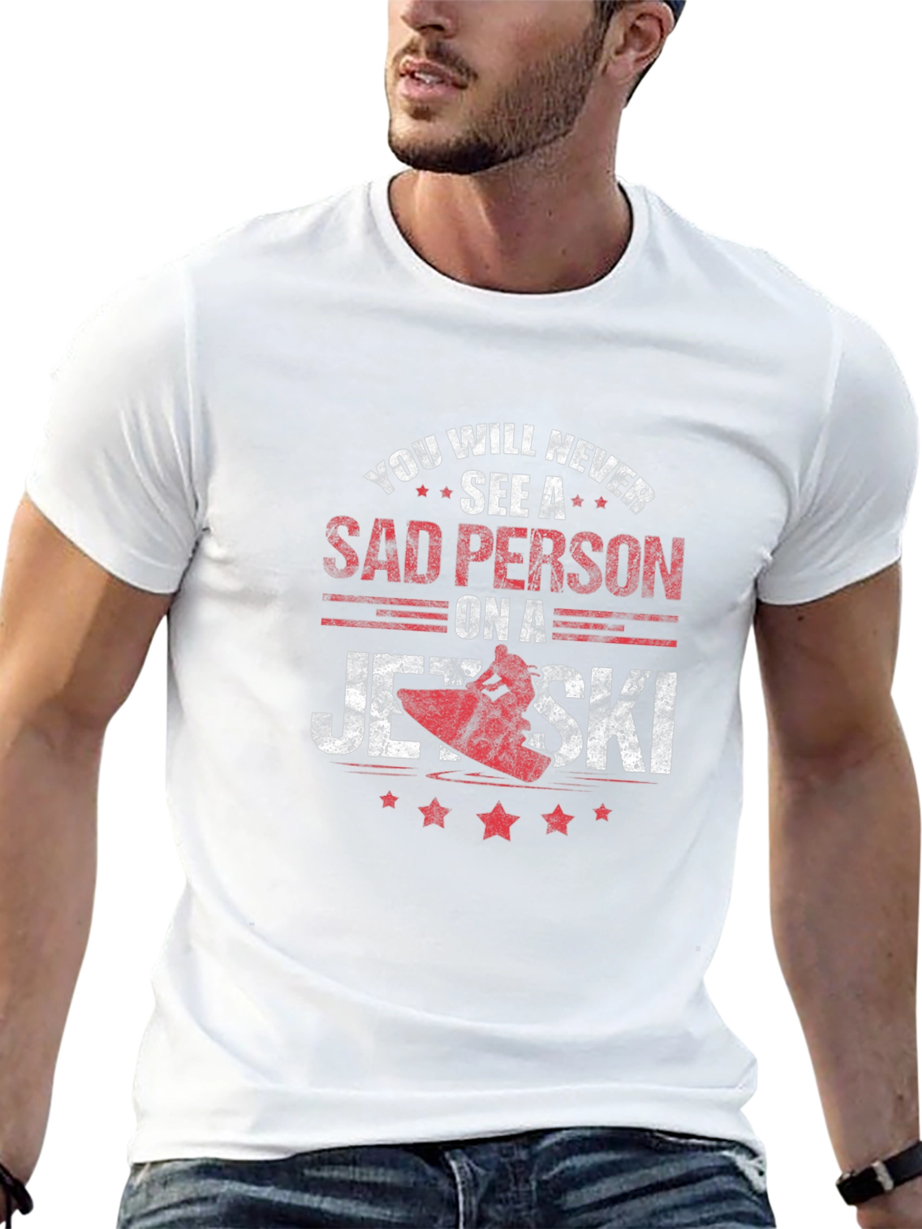 Sad Person Jet Ski T-Shirt