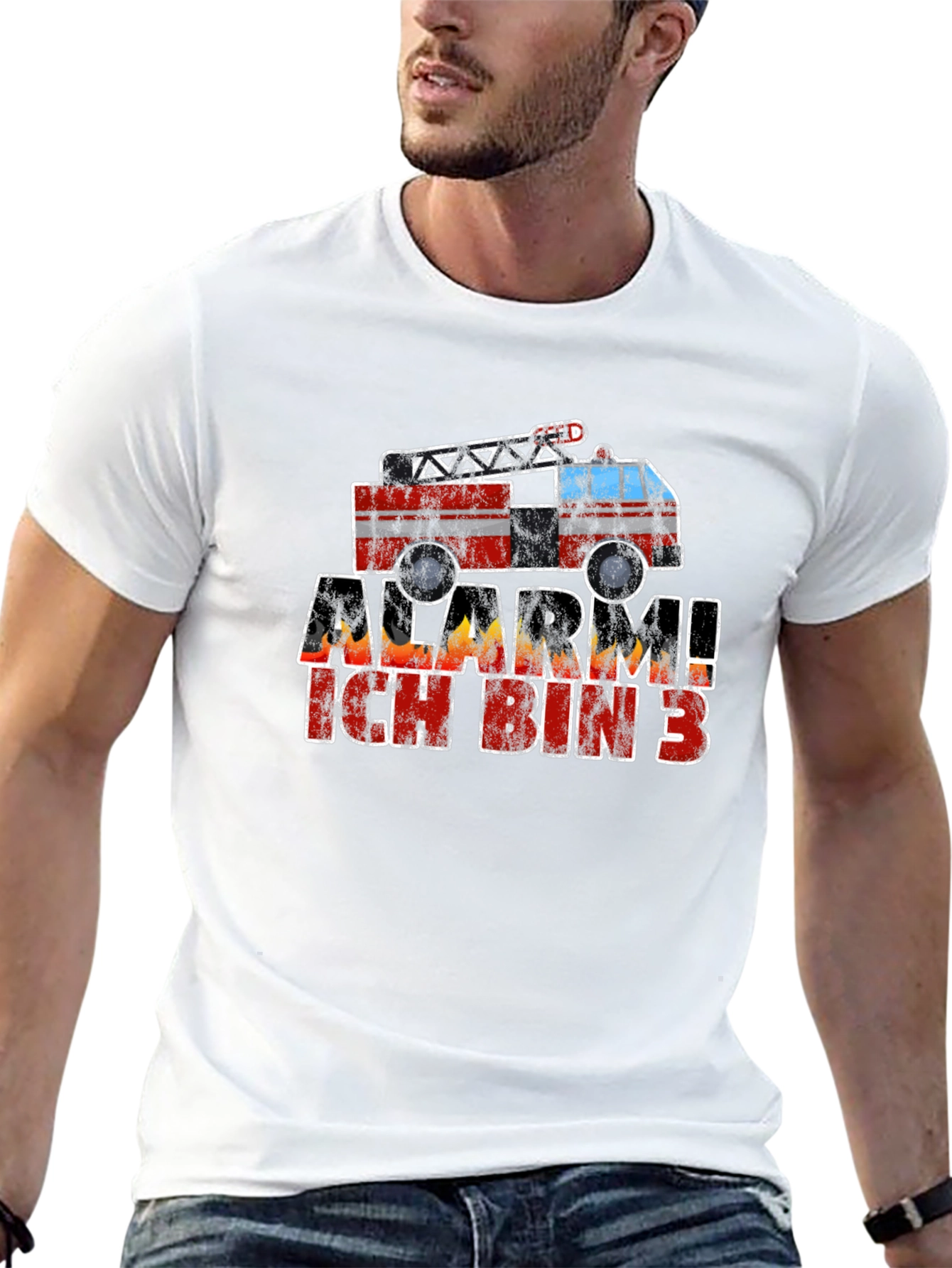Firetruck 3rd Birthday T-Shirt