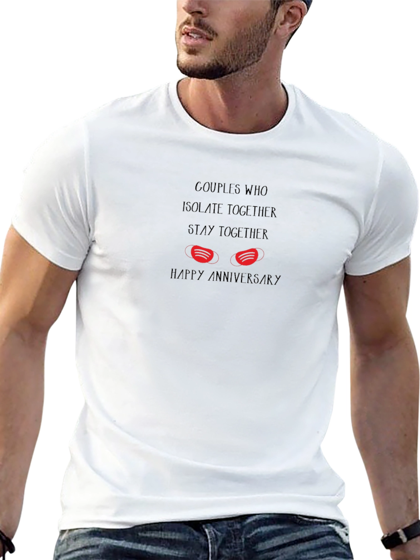 Couples Who Isolate Anniversary T-Shirt