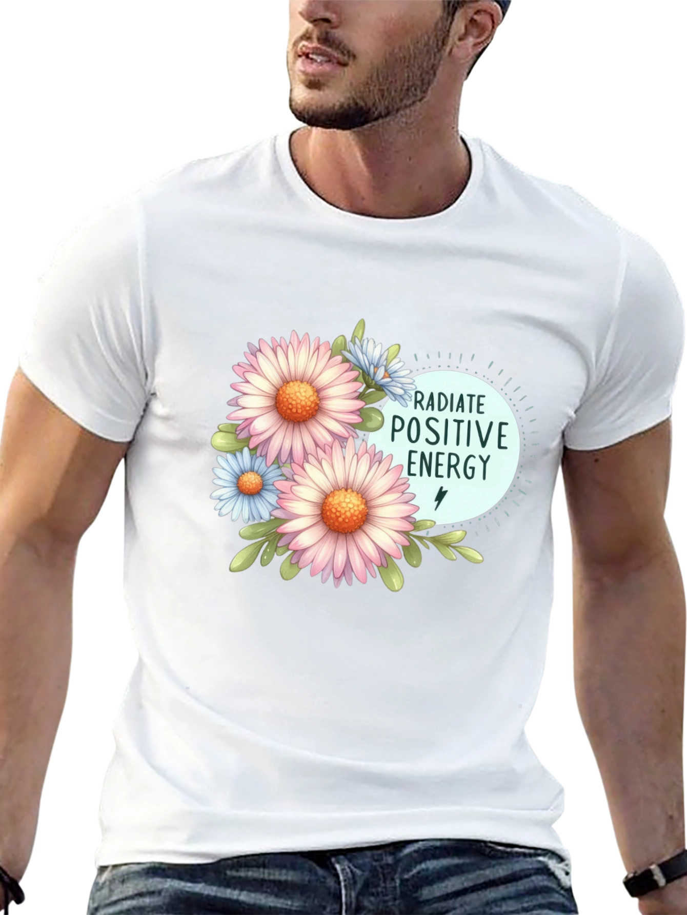Radiate Positive Energy Floral T-Shirt