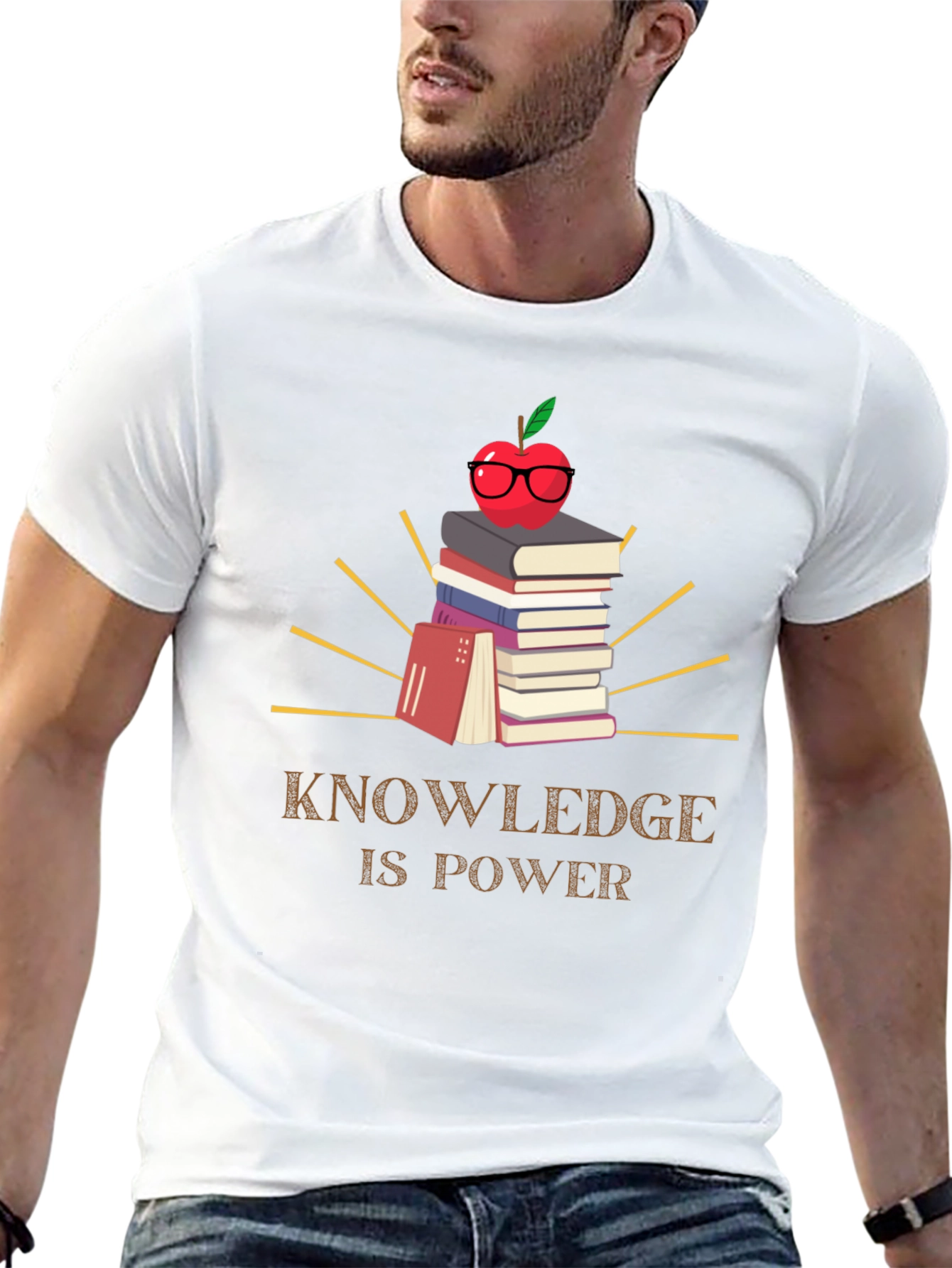 Knowledge is Power Graphic T-Shirt