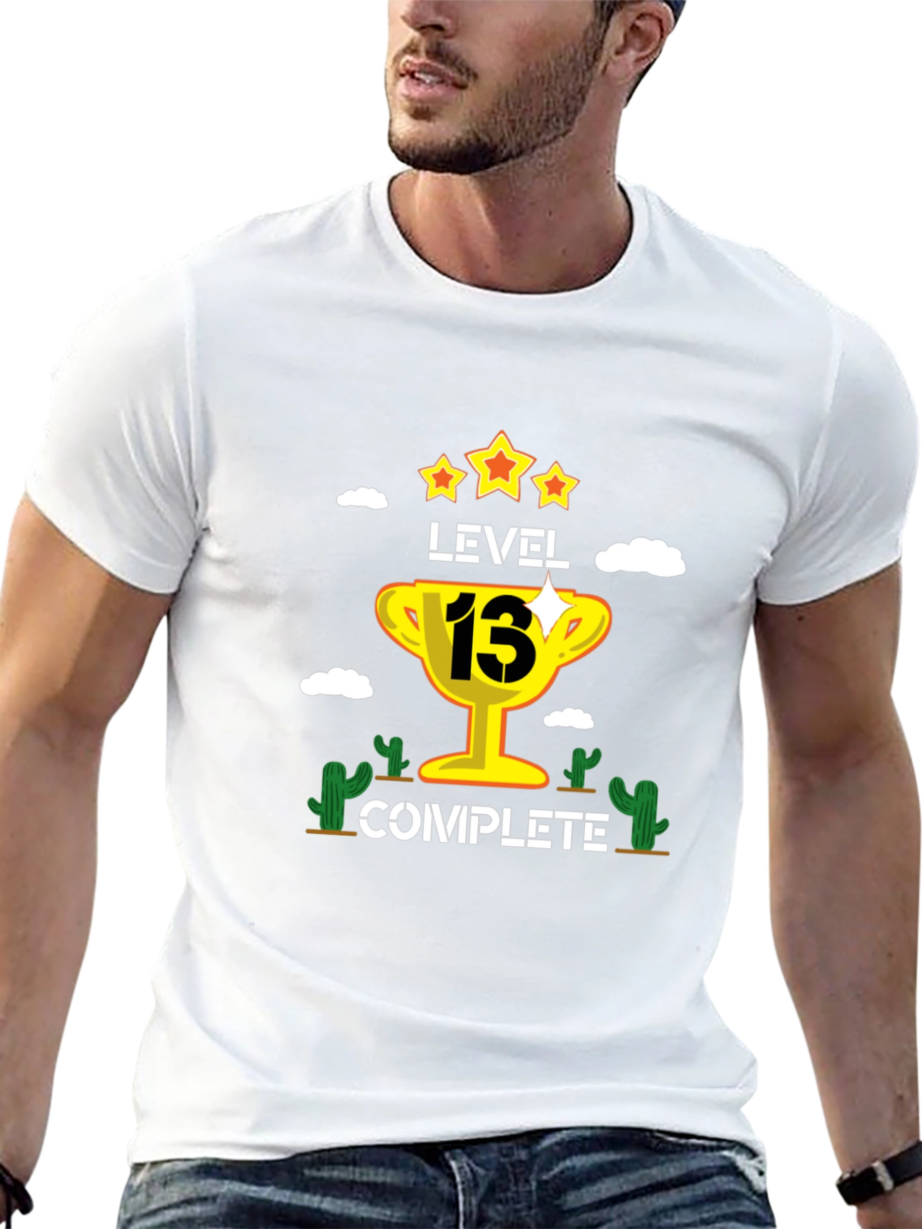 Level 13 Complete Black Graphic T-Shirt