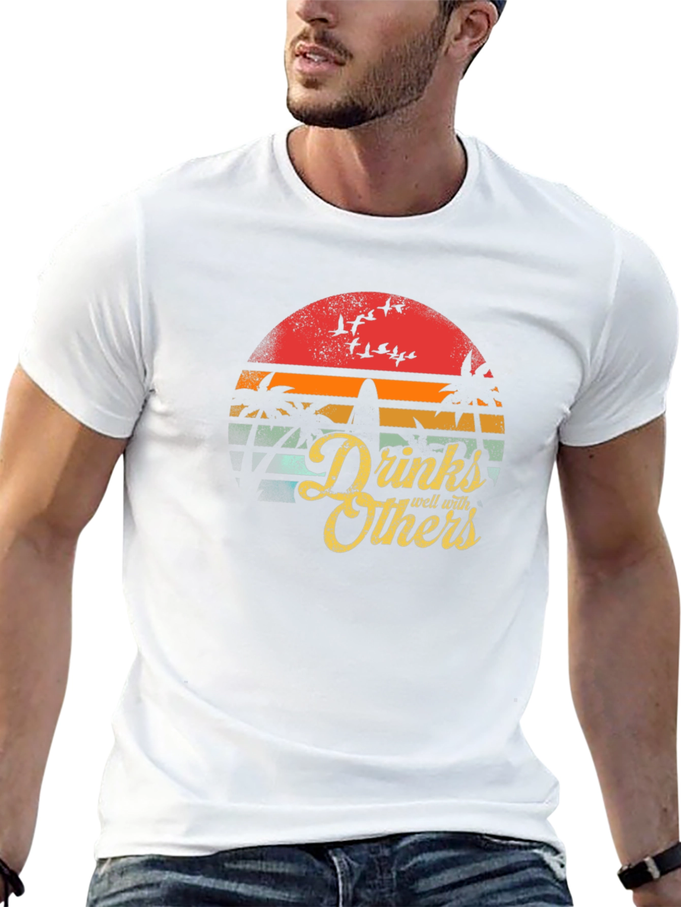Drinks Well With Others T-Shirt
