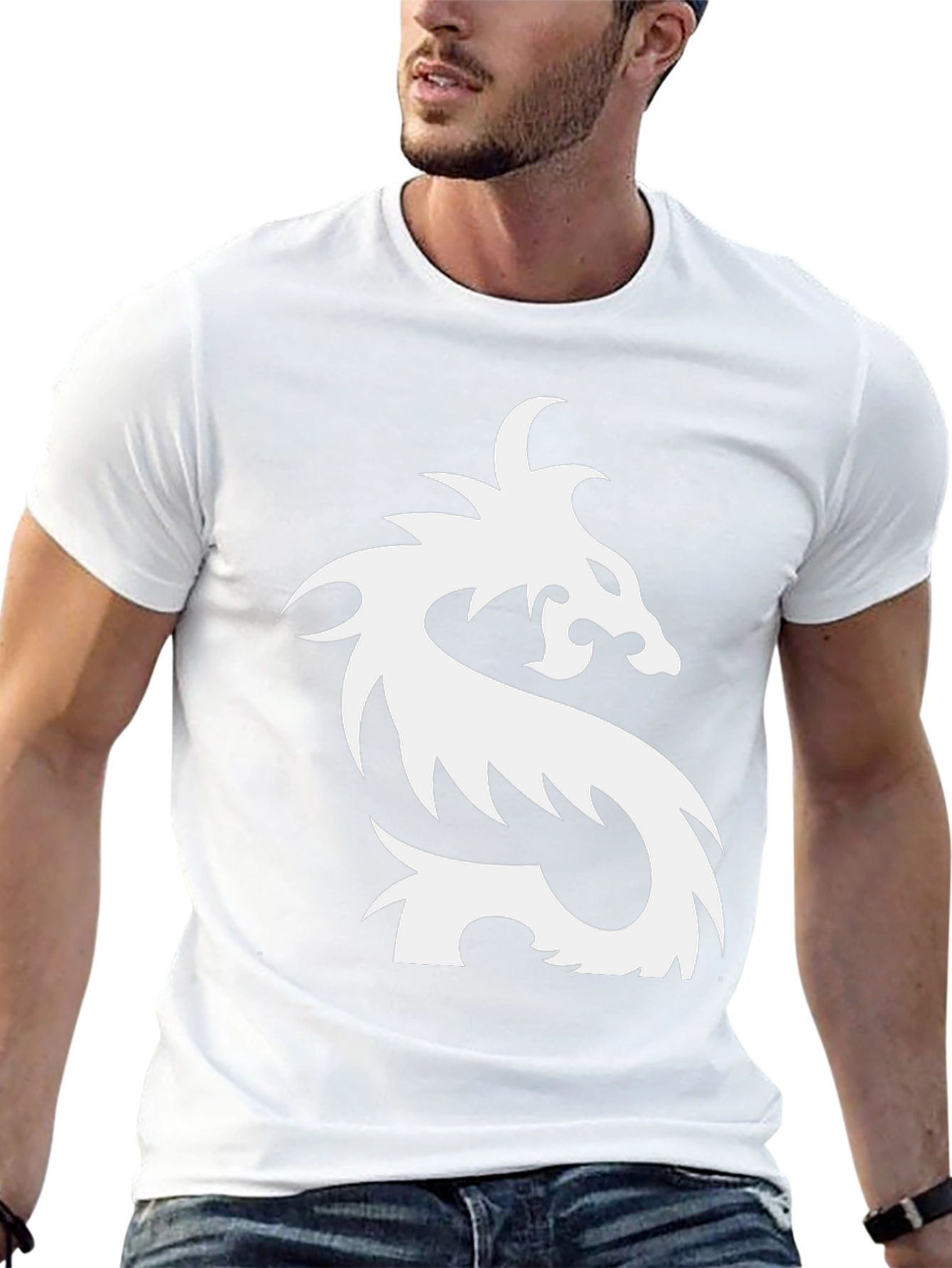 Dragon Graphic Black Tee