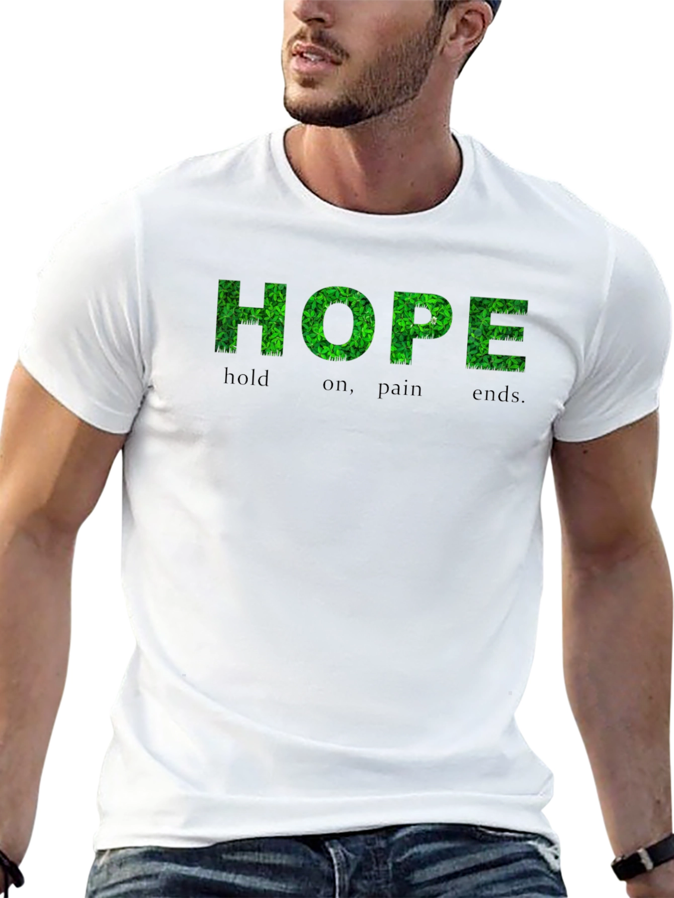 HOPE Graphic T-Shirt - Hold On Pain Ends