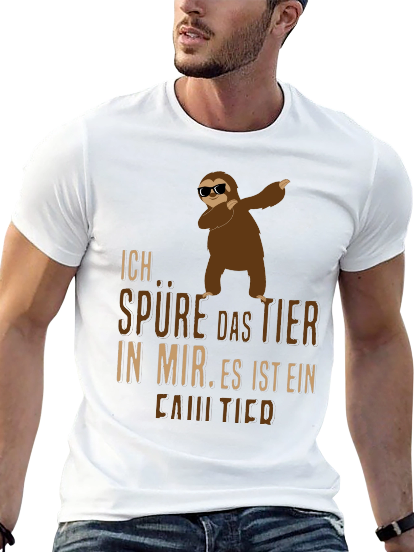 Sloth Dab Funny Graphic Tee