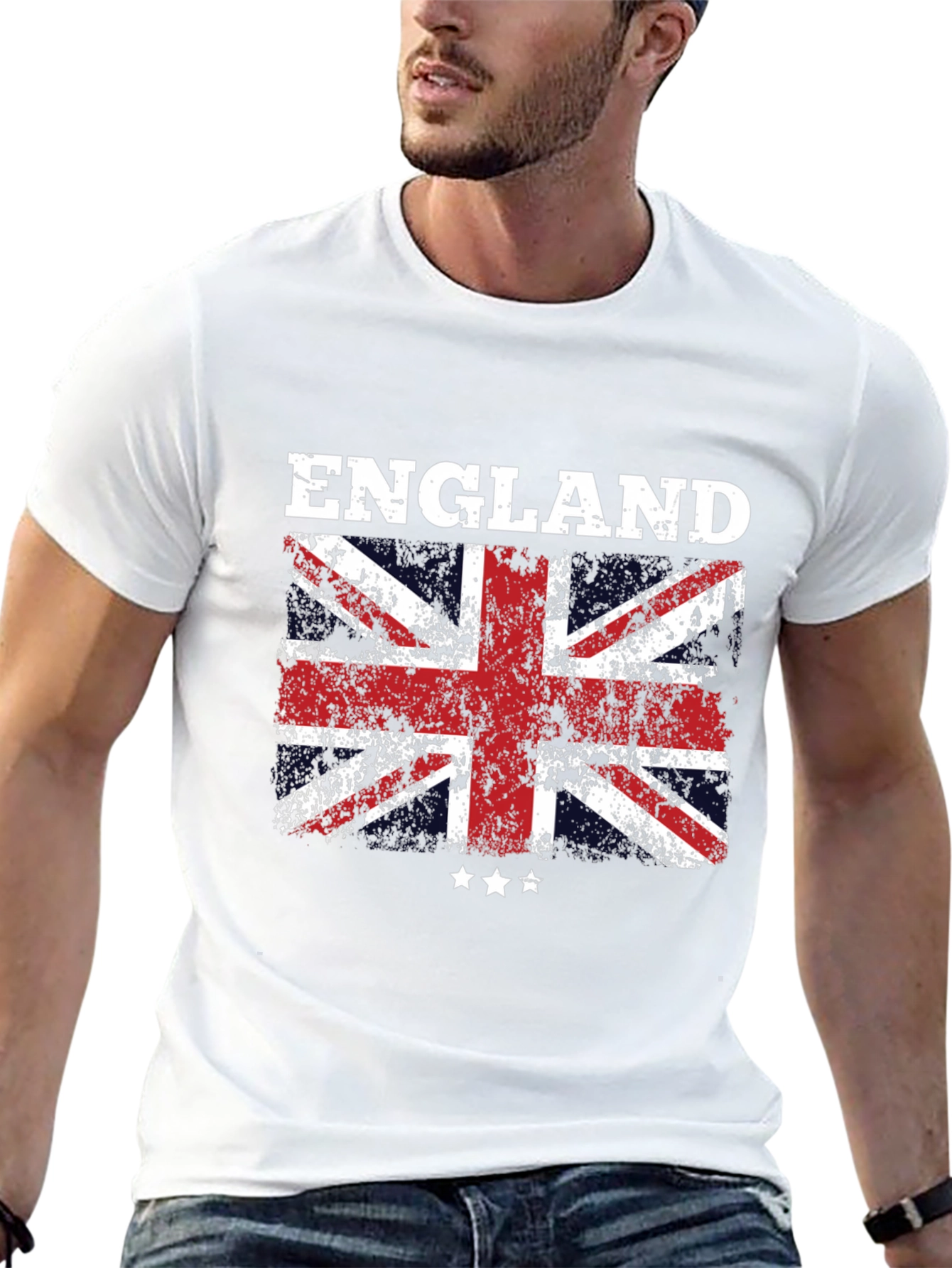 England Flag Graphic T-Shirt