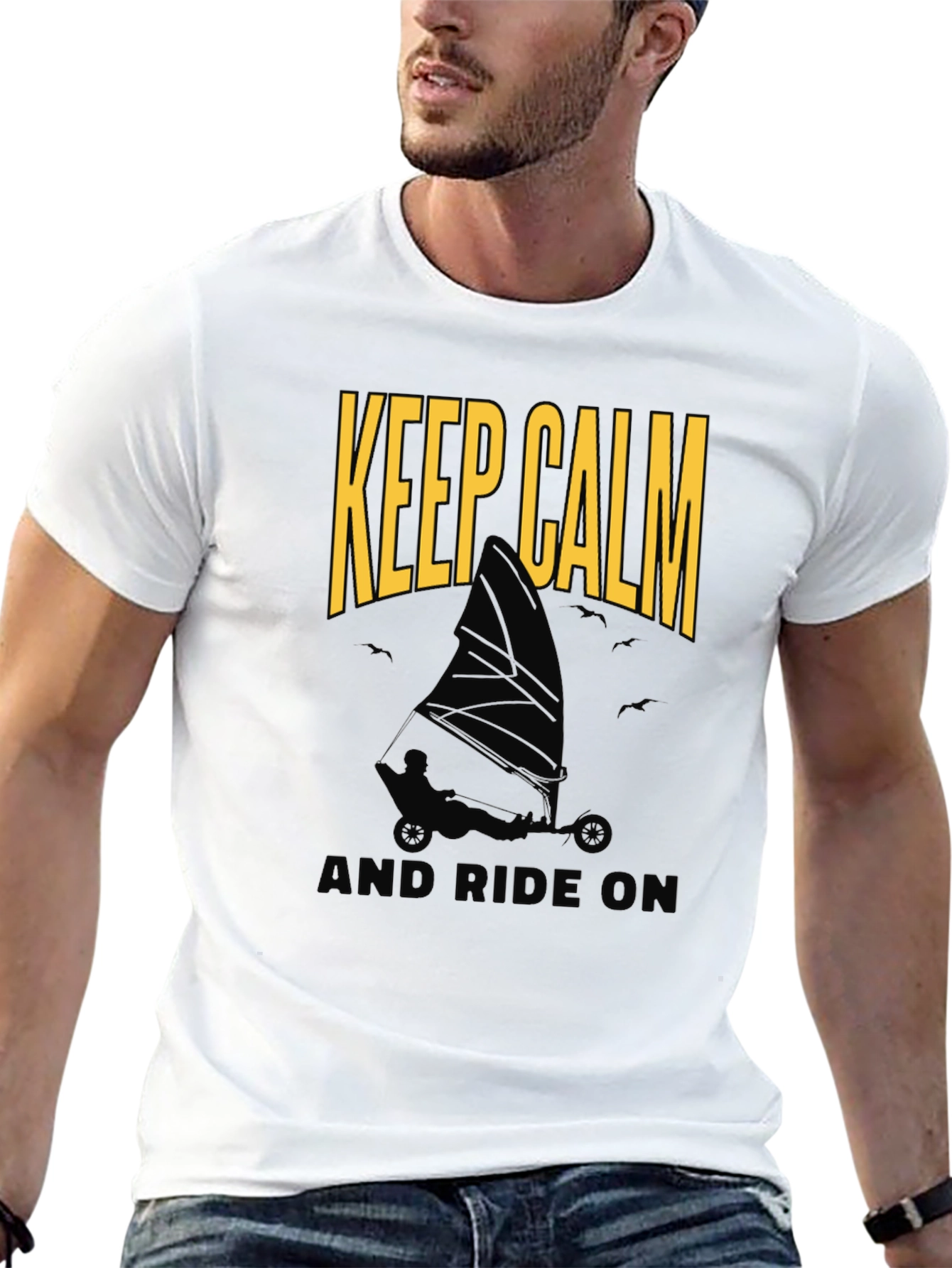 Keep Calm Land Sail T-Shirt