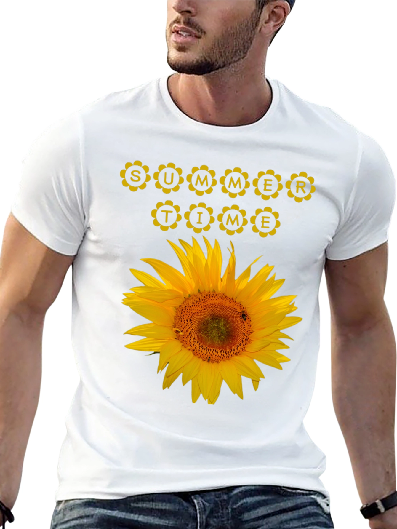 Sunflower Summer Time Graphic Tee