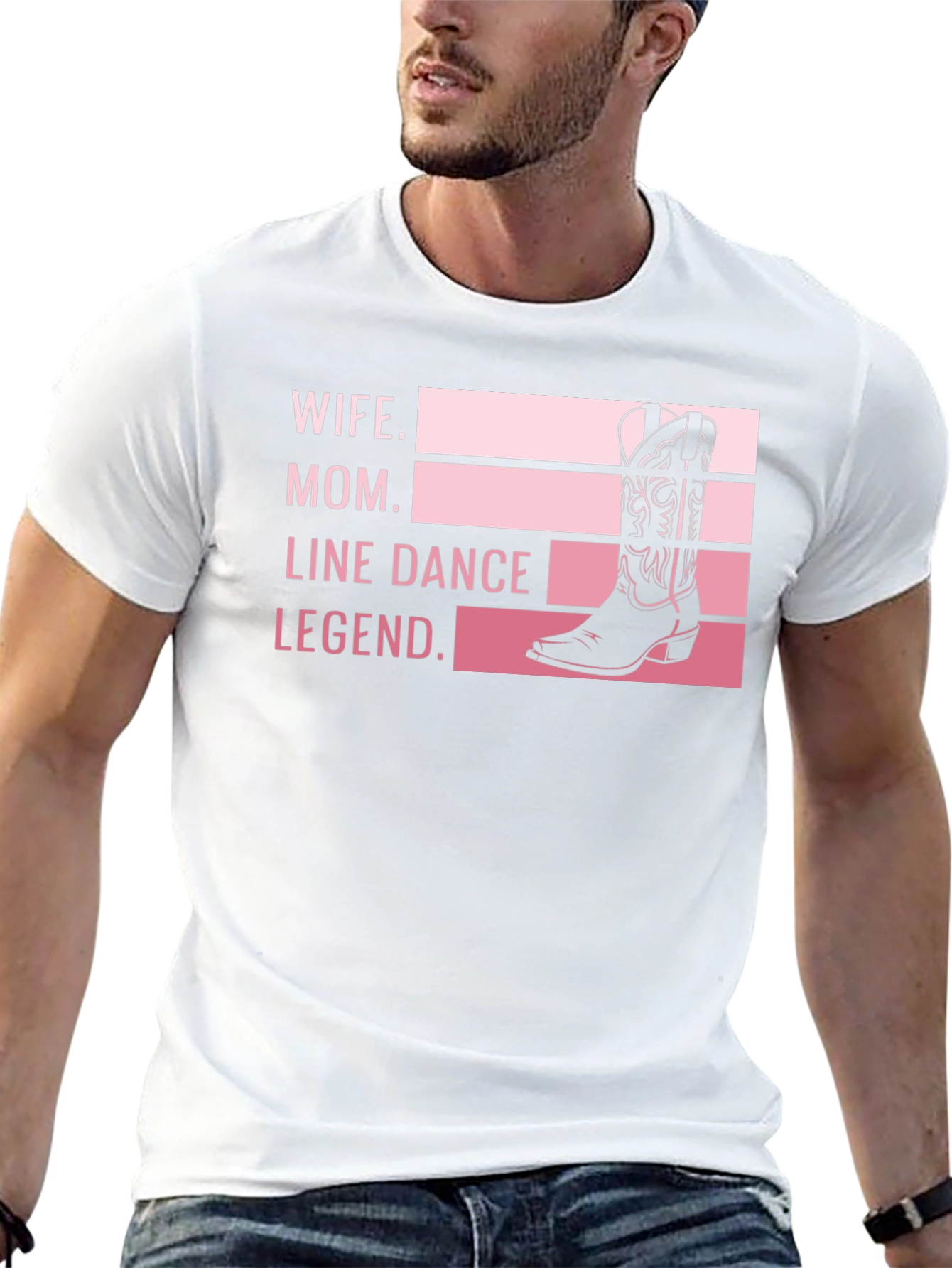 Wife Mom Line Dance Legend Graphic Tee