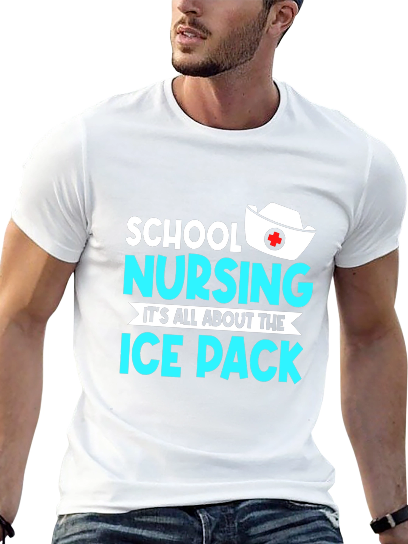 School Nursing Ice Pack T-Shirt