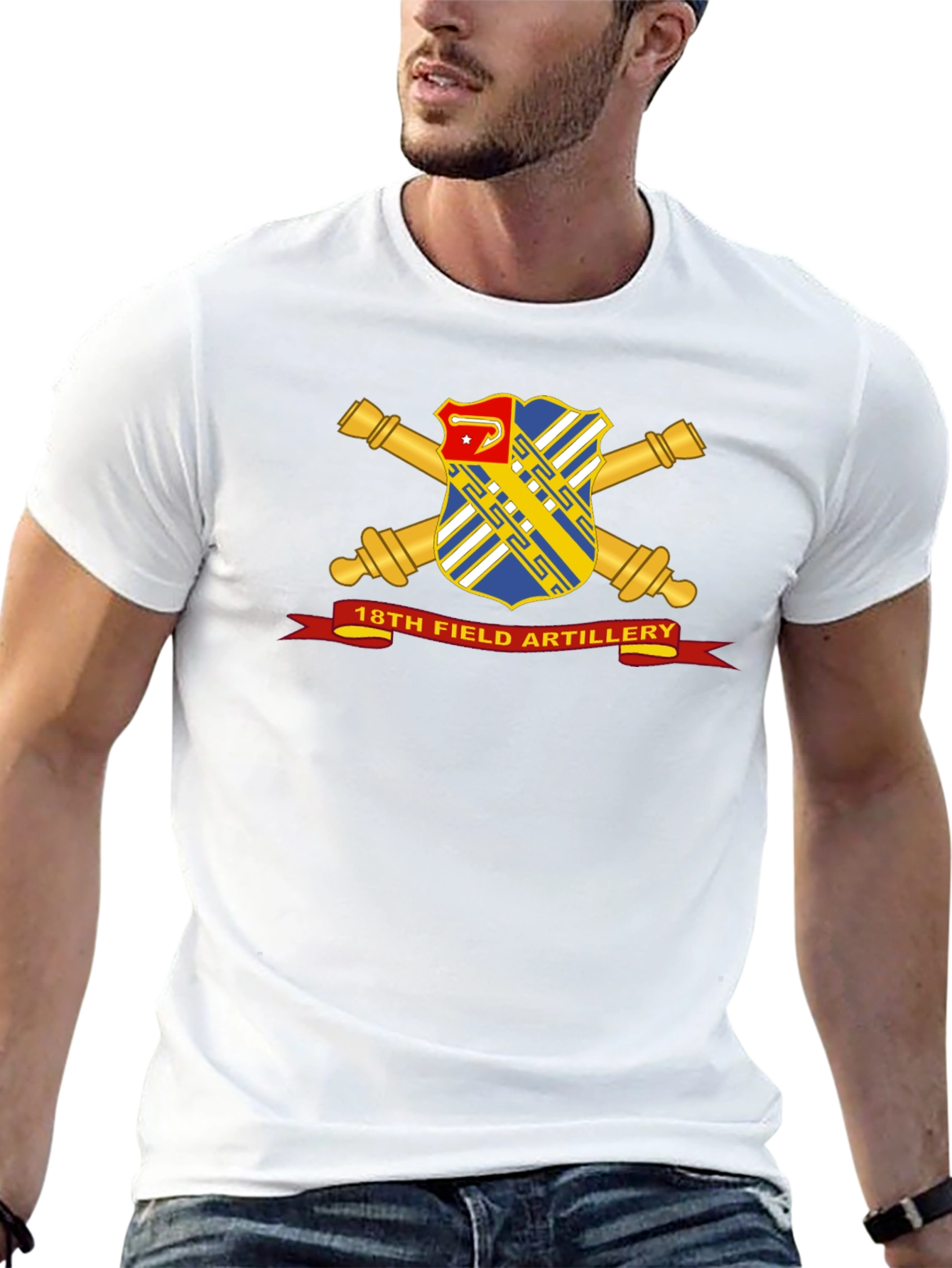 18th Field Artillery T-Shirt - Military Pride