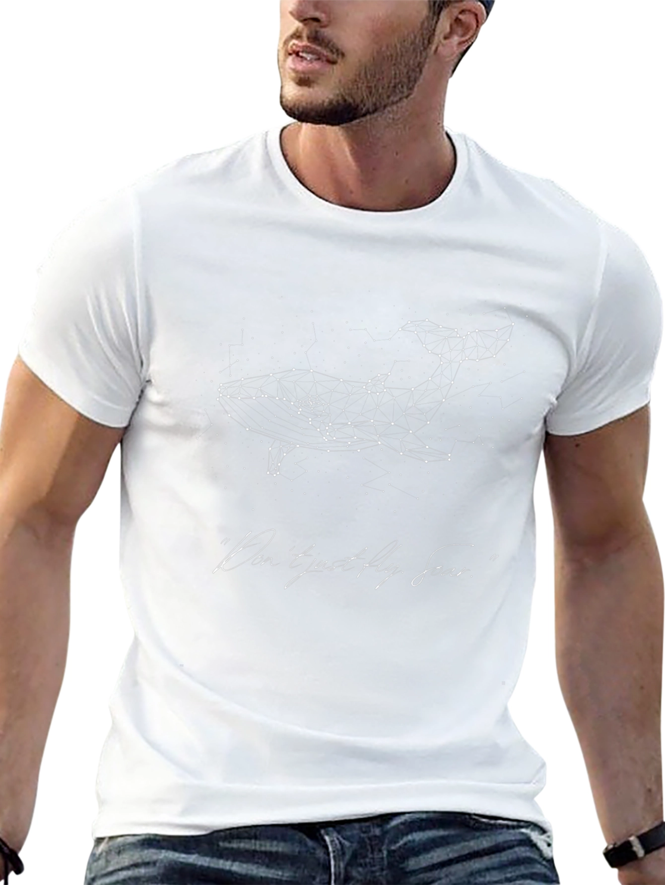 Whale Constellation Graphic Tee - Dreamy Black T-Shirt