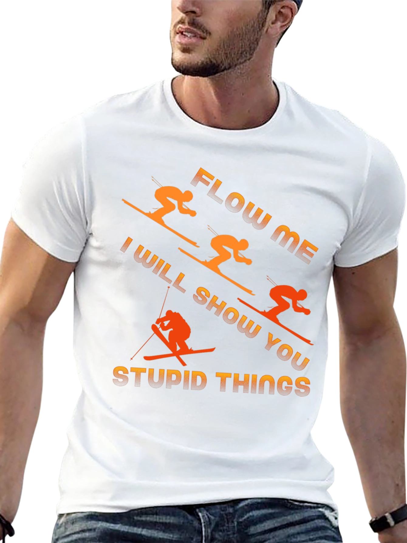 Flow Me Skiing T-Shirt